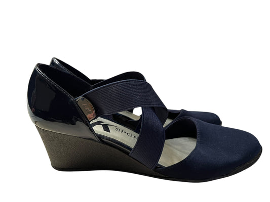 Navy Anne Klein Heels, 7