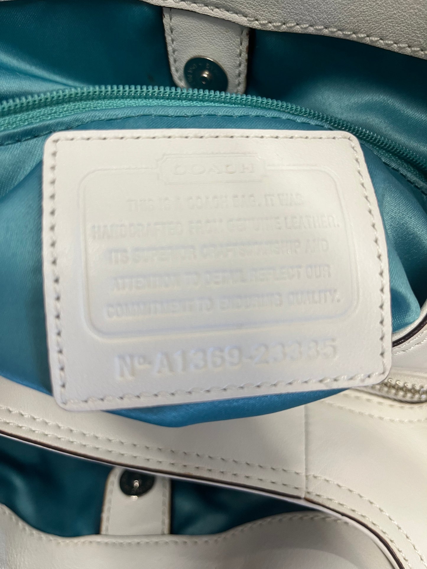 White Coach Purse