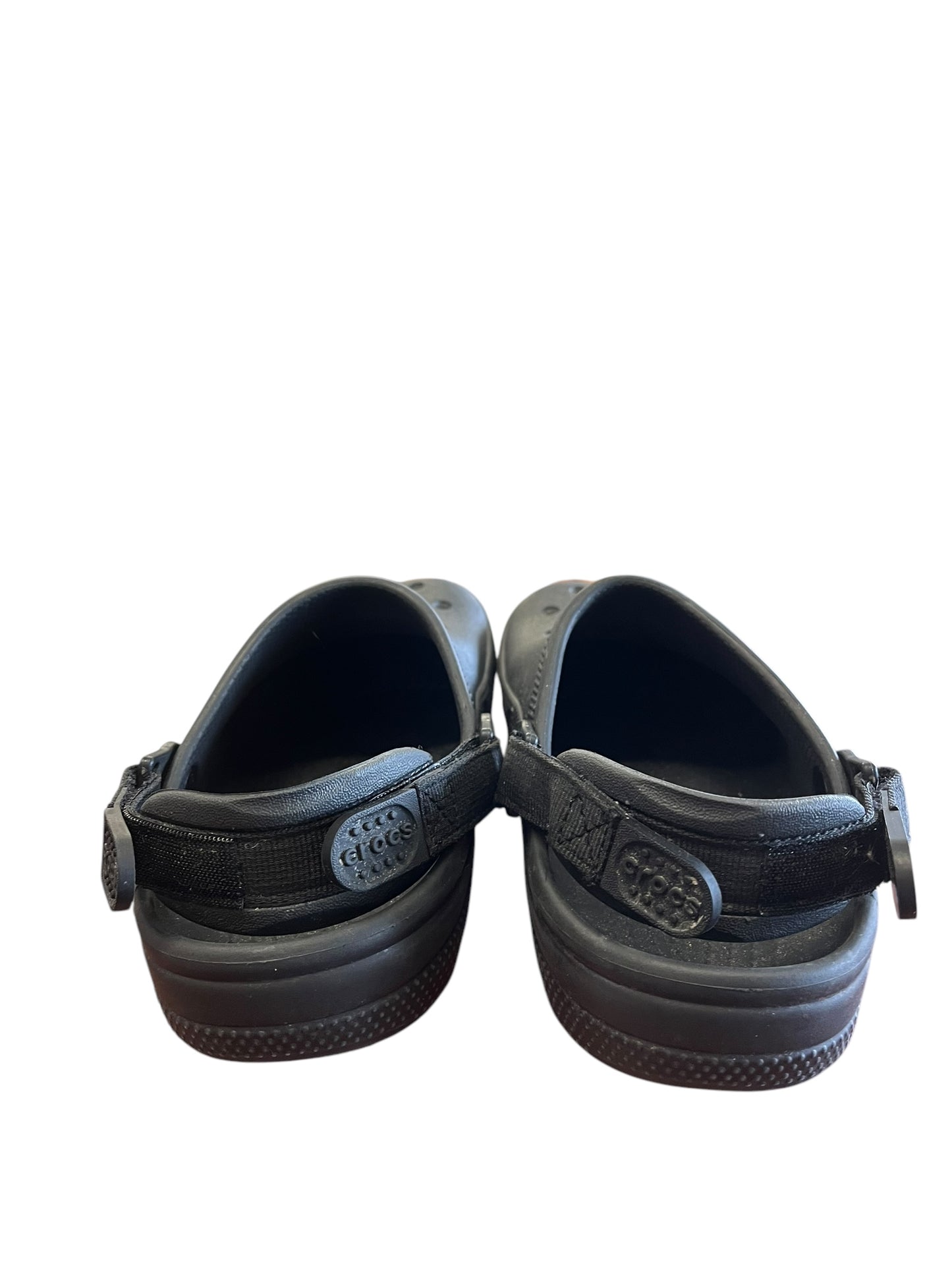 Black Crocs Clogs, 8