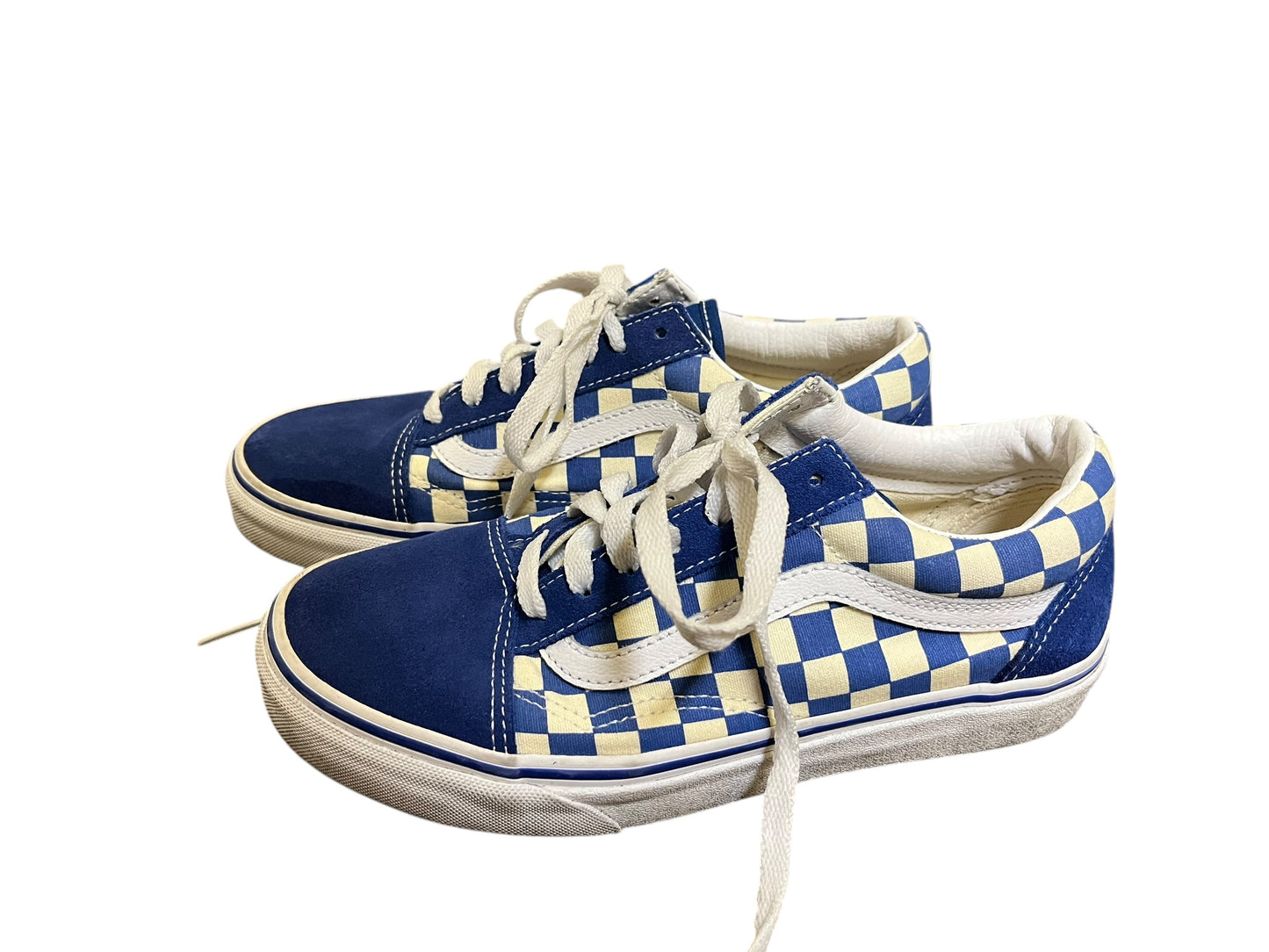 blue Vans Sneakers, 7