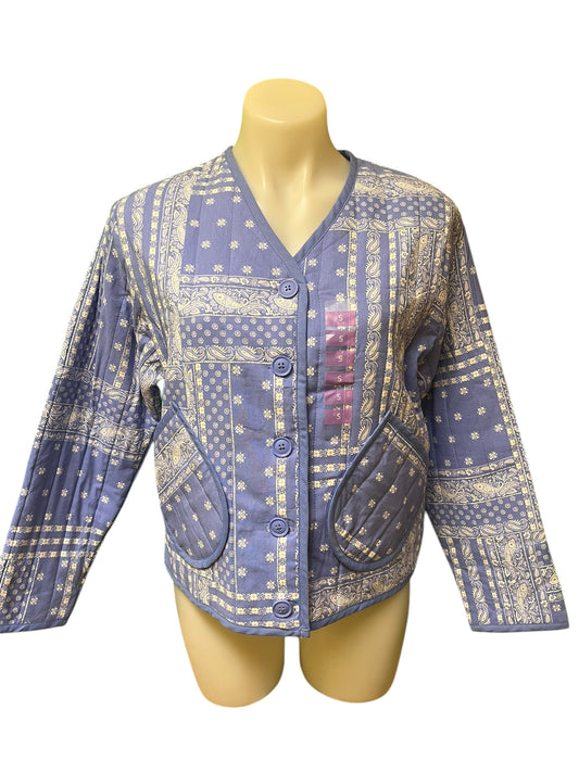 blue Como Vintage Jacket, Small