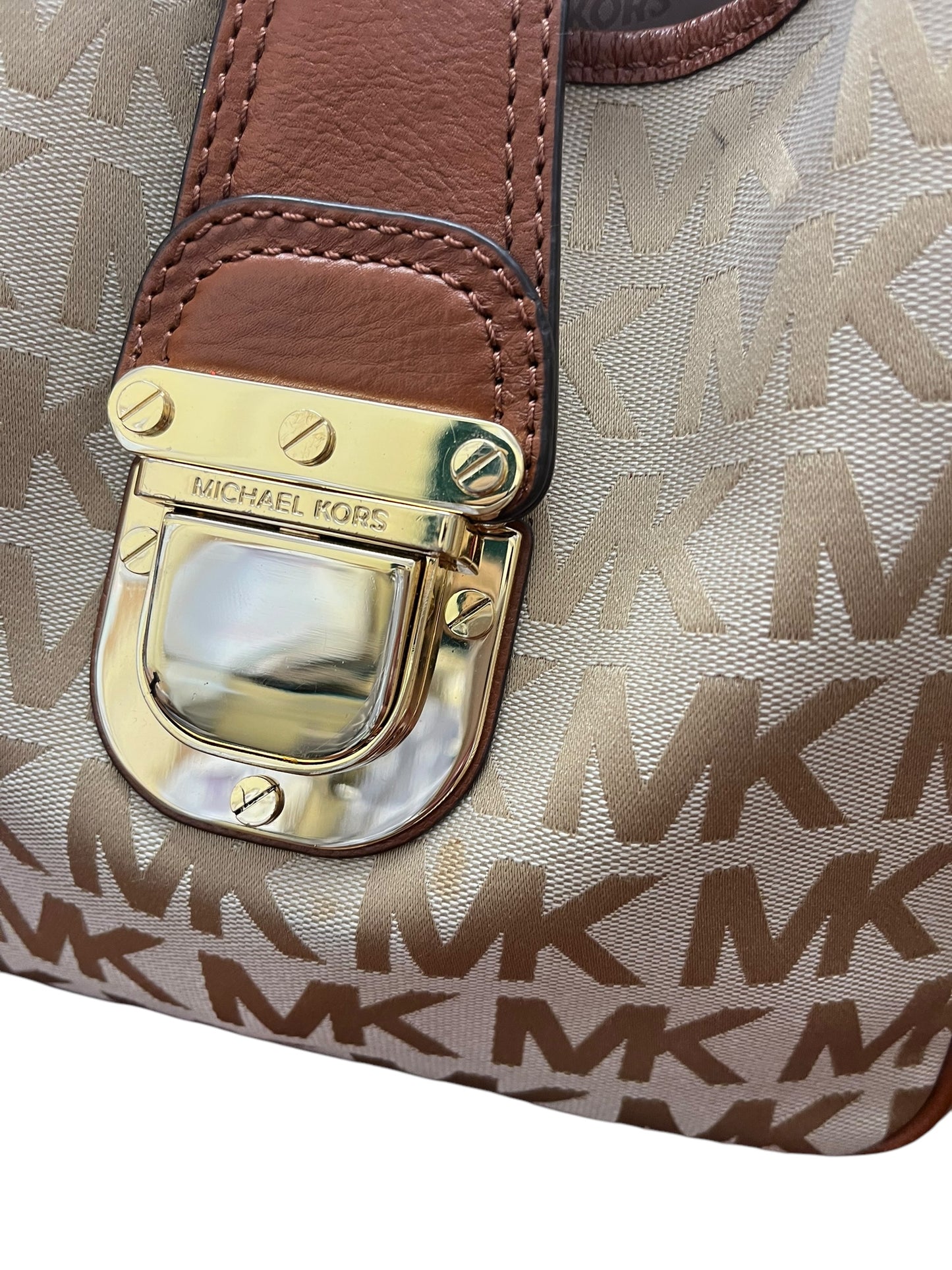 Tan Michael Kors Purse