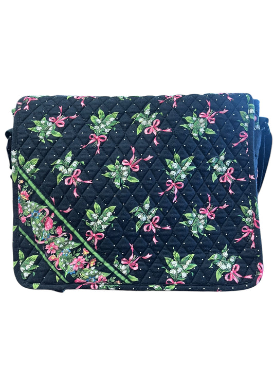 black floral Vera Bradley Purse