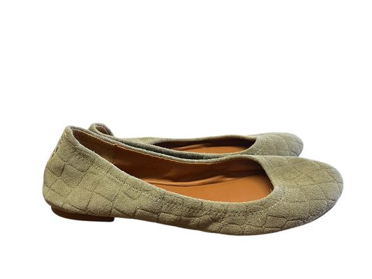 Green Lucky Brand Flats, 6.5