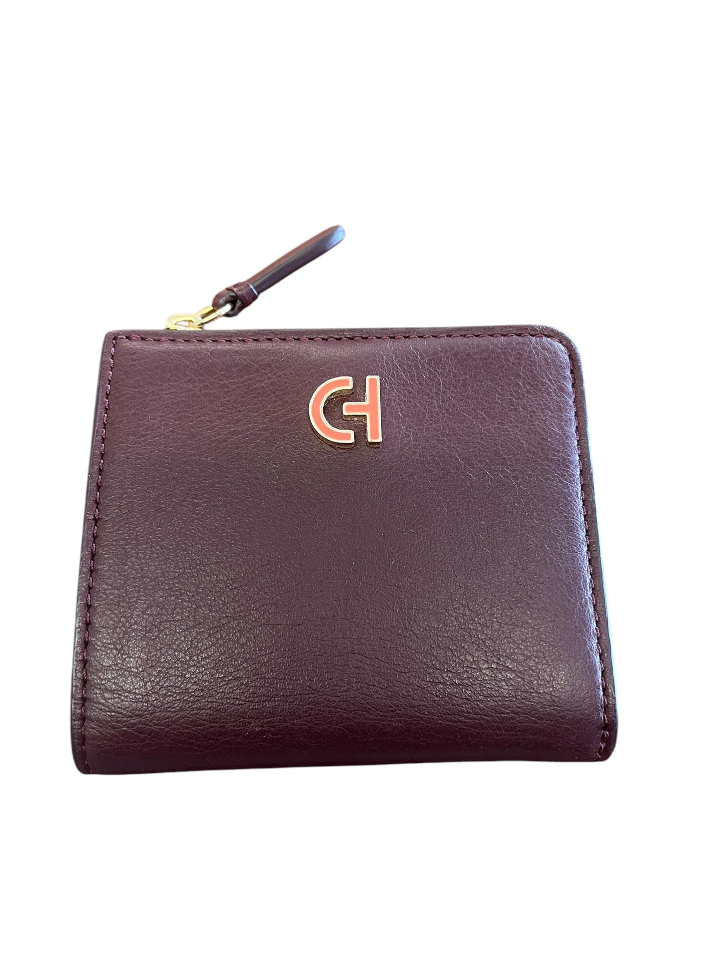 burgundy Cole Haan wallet