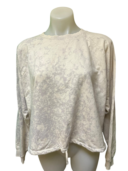 Cream Cloth Sweatshirt, Small