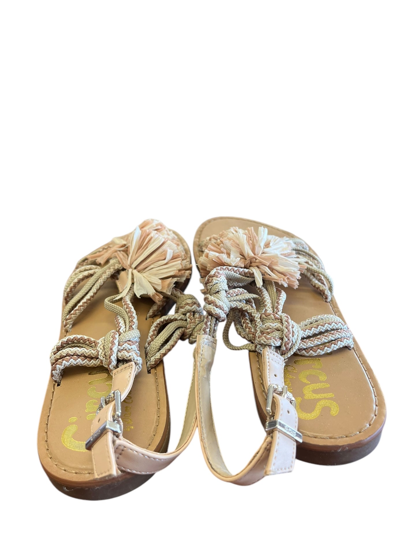 Blush Circus Same Edelman sandals, 7.5