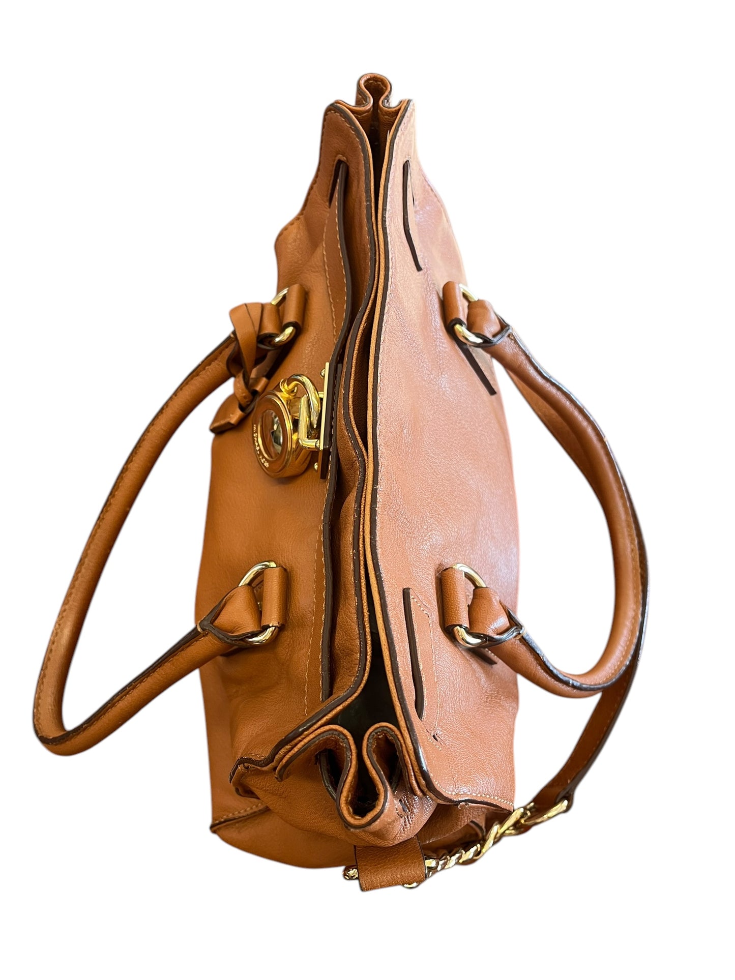 Camel Michael Kors Purse