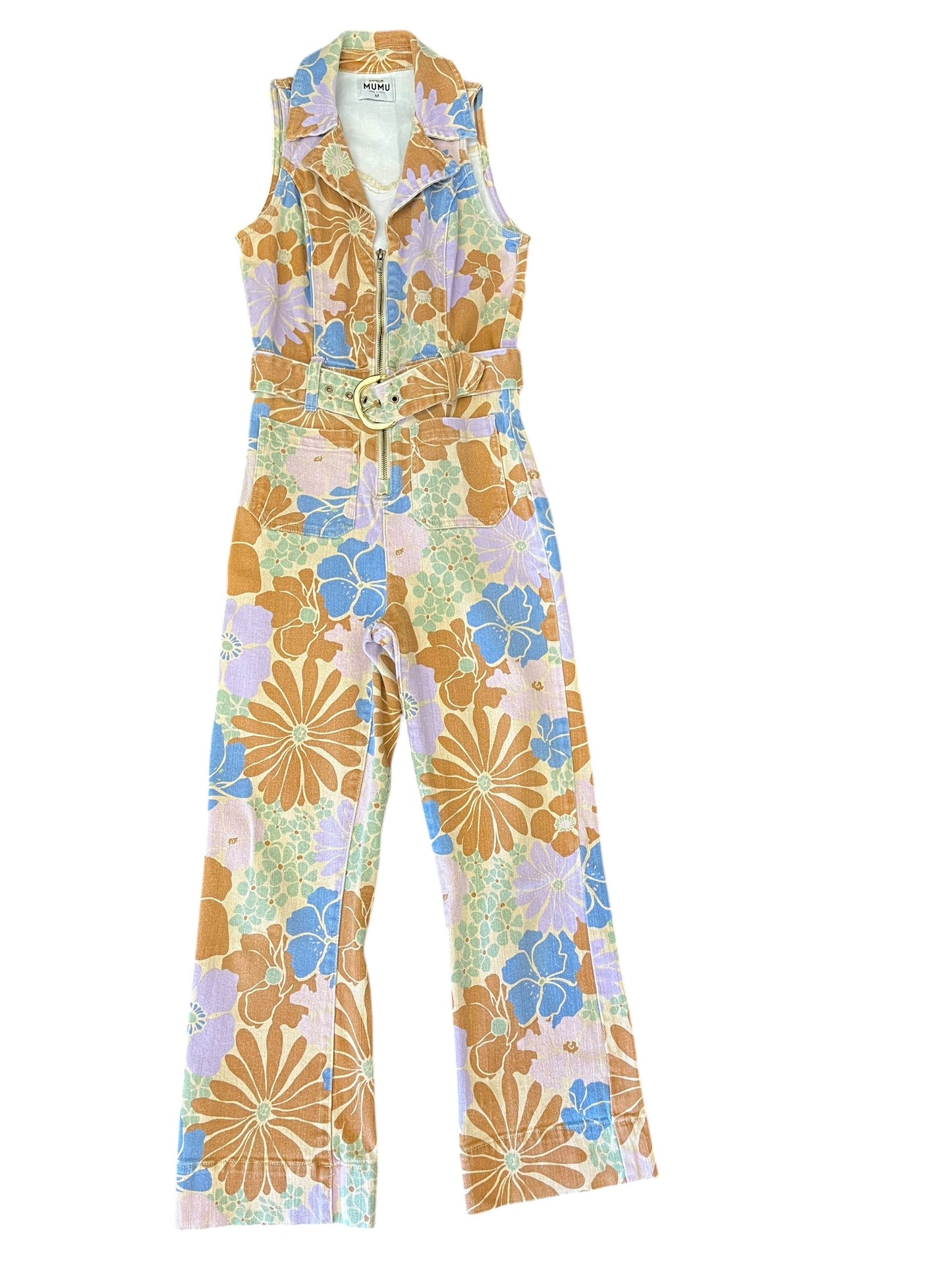 floral Show me your Mumu Jumpsuit, Medium