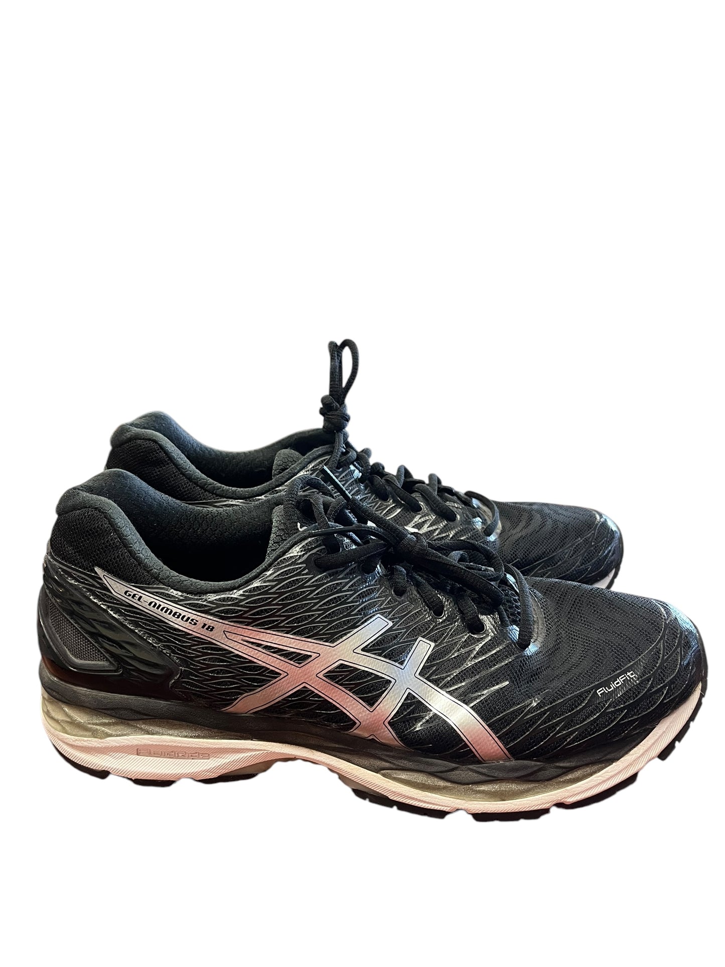 Black Asics Sneakers, 10.5