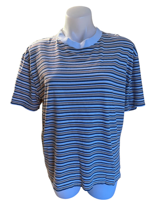 striped Abercrombie  & Fitch t-shirt, Large