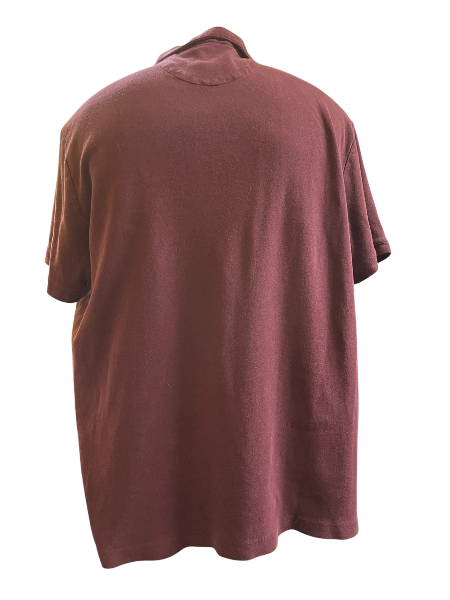 Maroon Tahari Men's Tops, XL