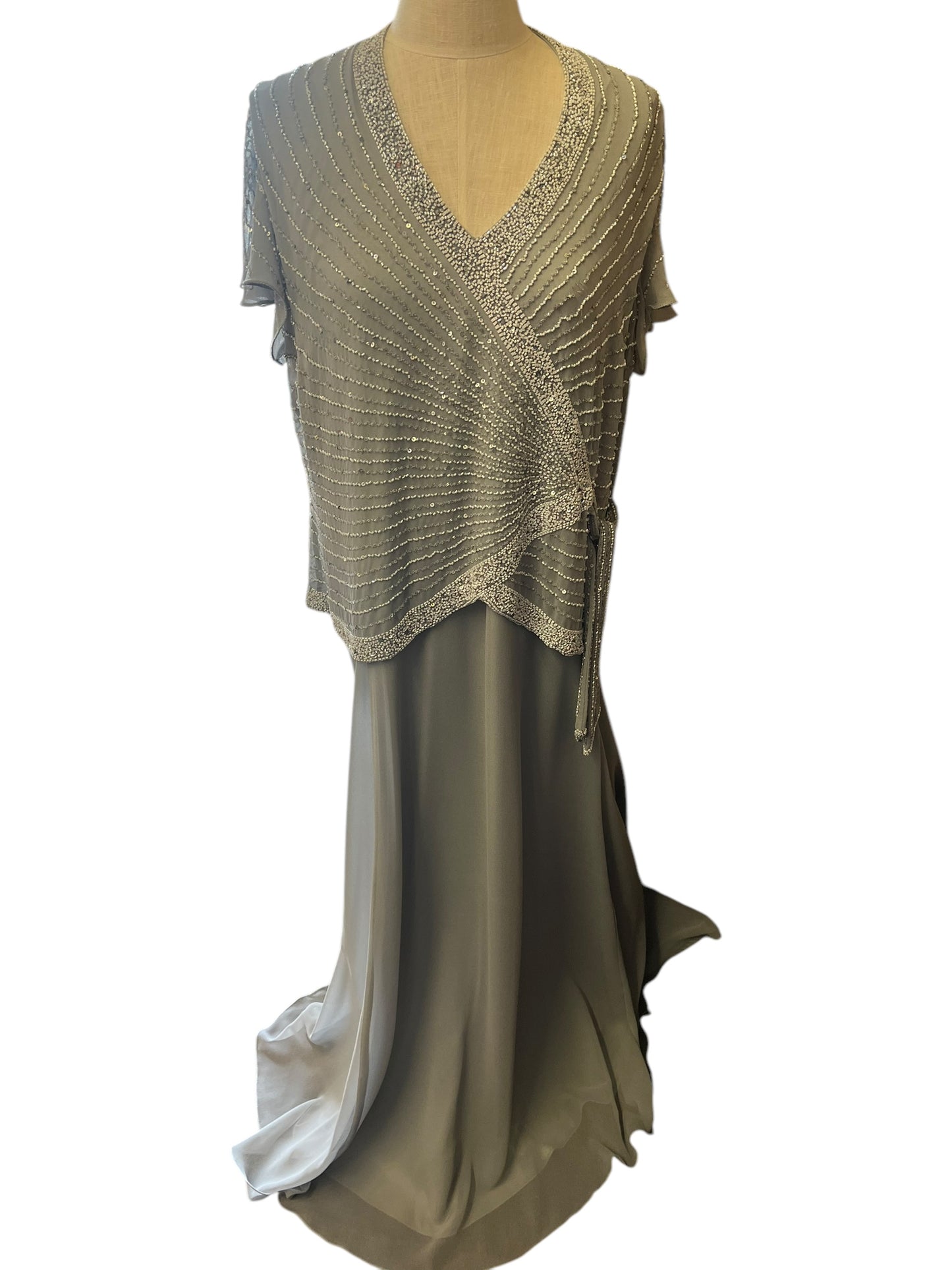 Gray JKara Formal Dress, 14