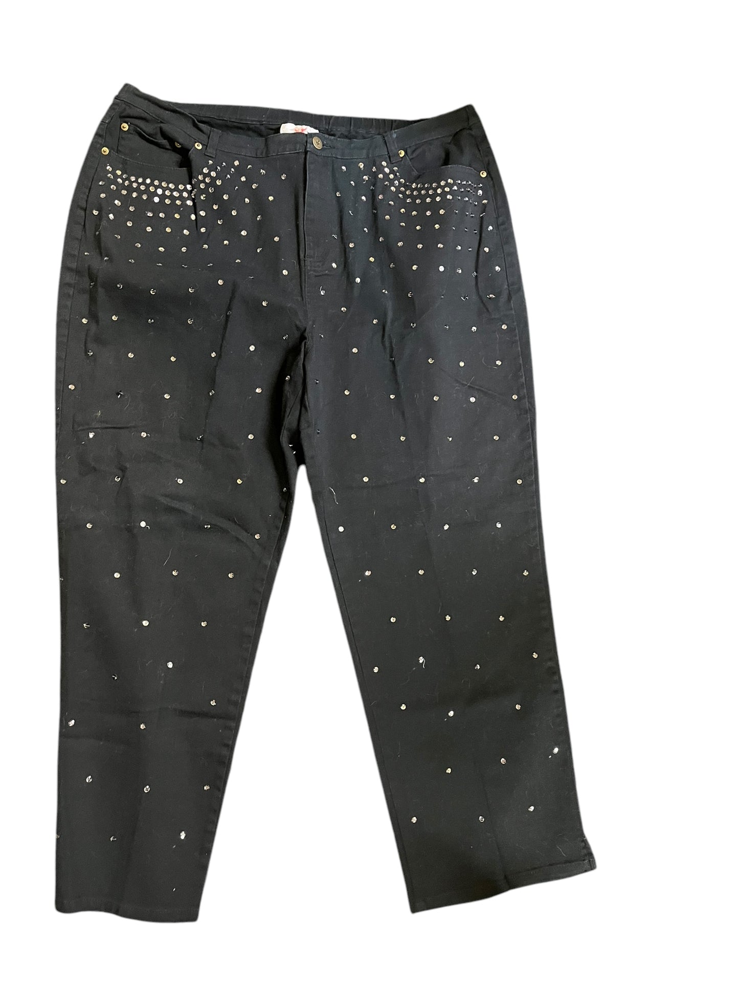 Black Quacker Factory Pants, 2XL