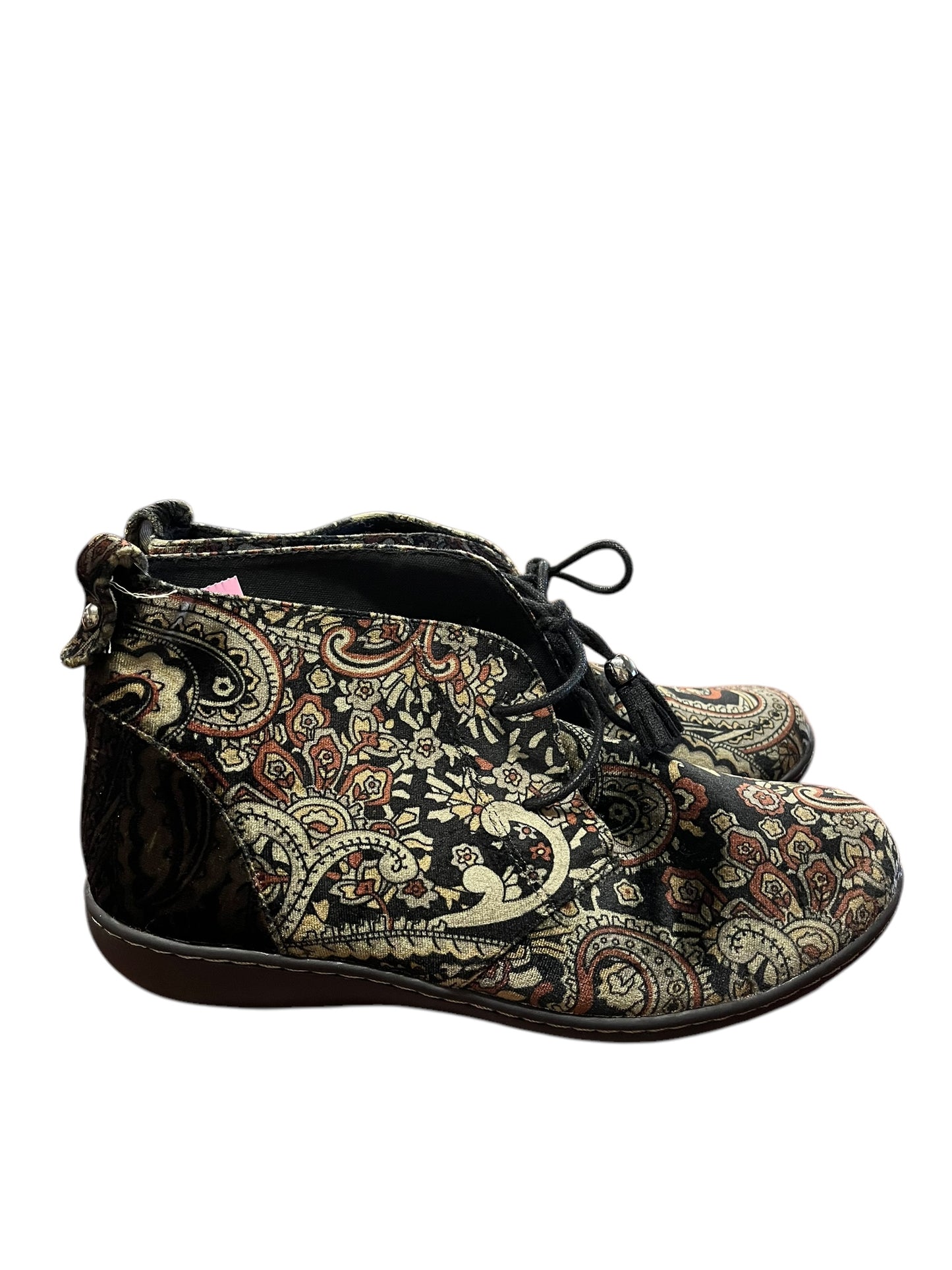 Paisley Soft Style Boots, 6.5