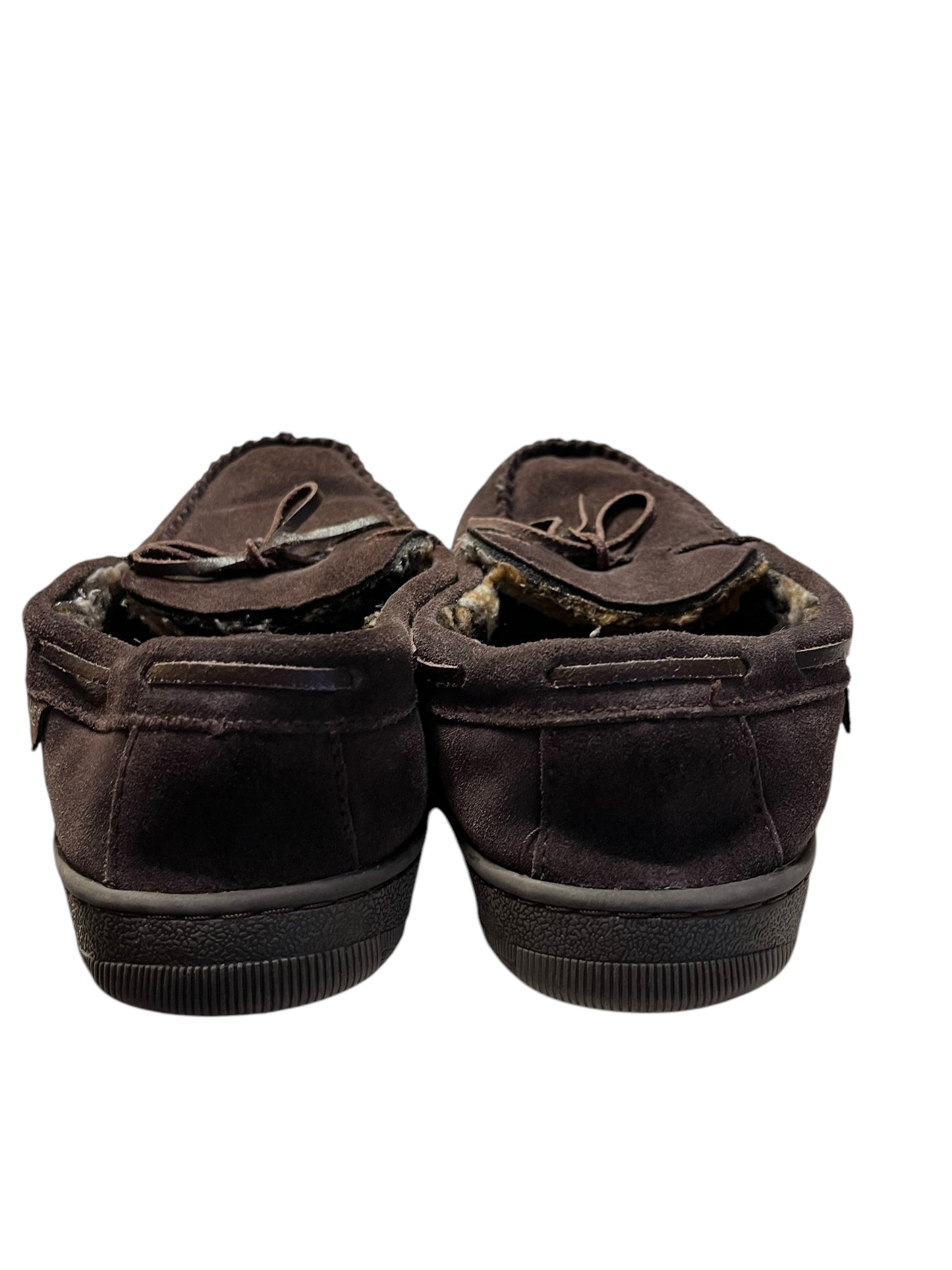 Brown Muk Luks slippers, 12