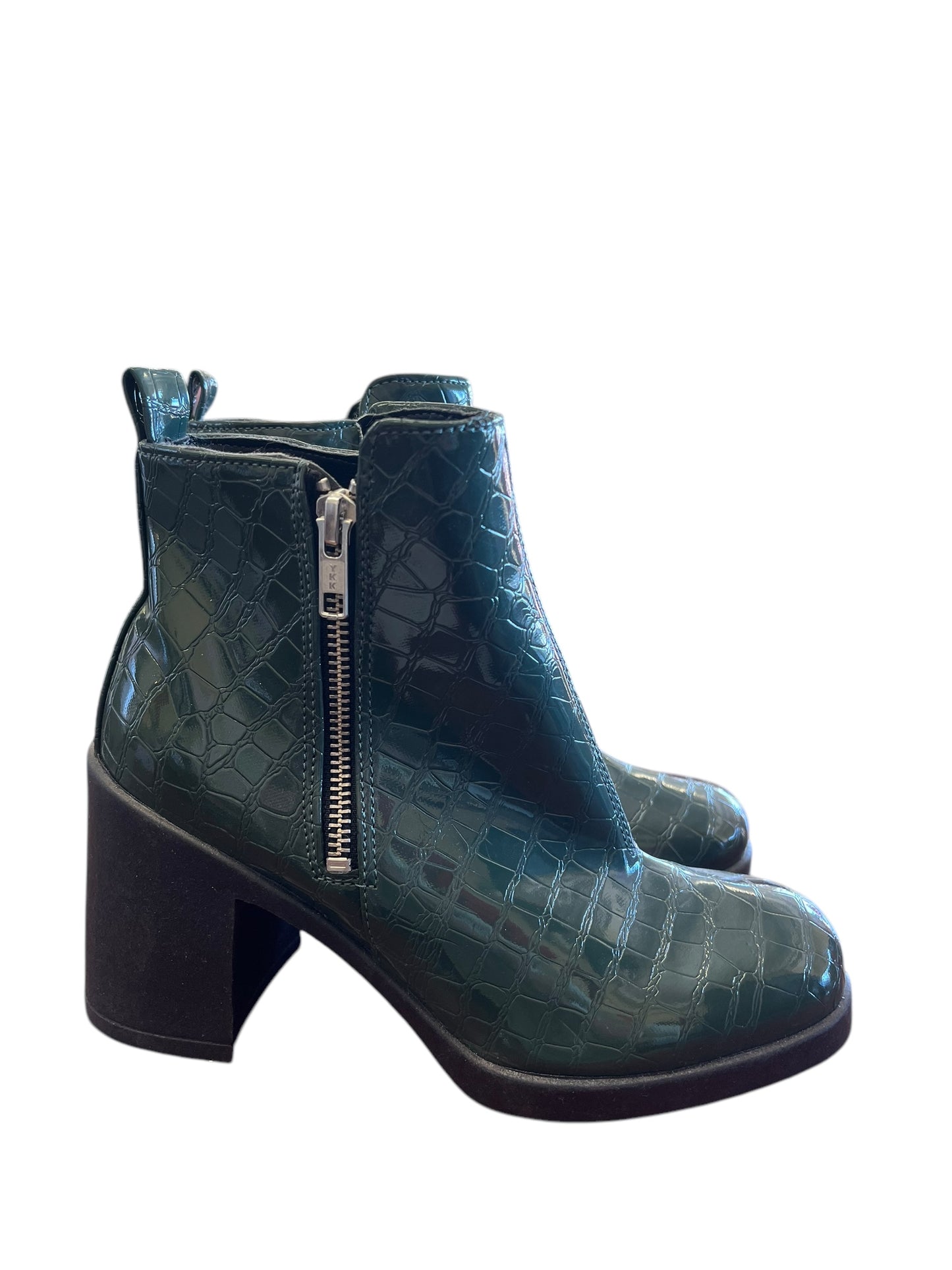 Green TopShop Boots, 37