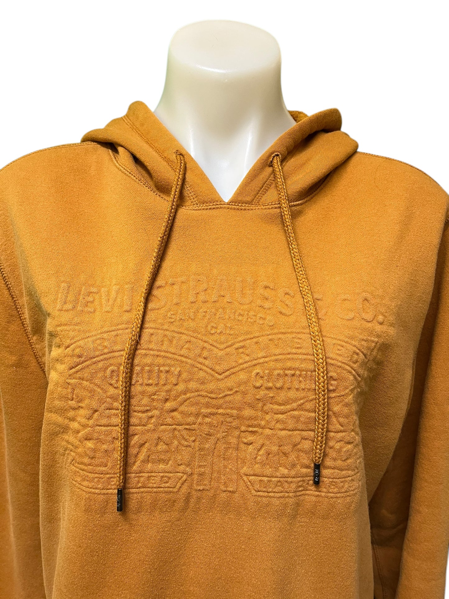 mustard Levi's Sweatshirt, Medium