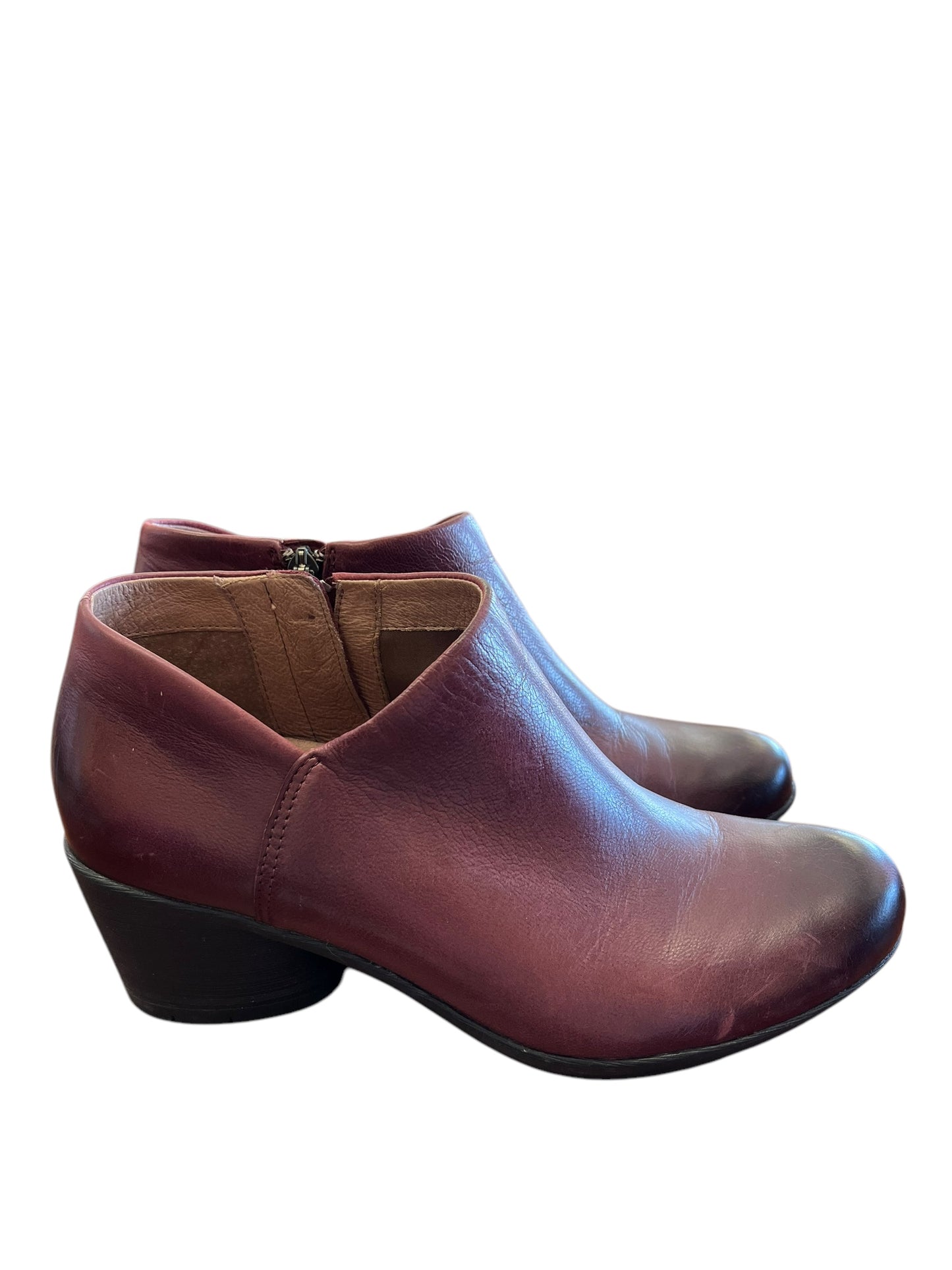 burgundy Dansko Boots, 39