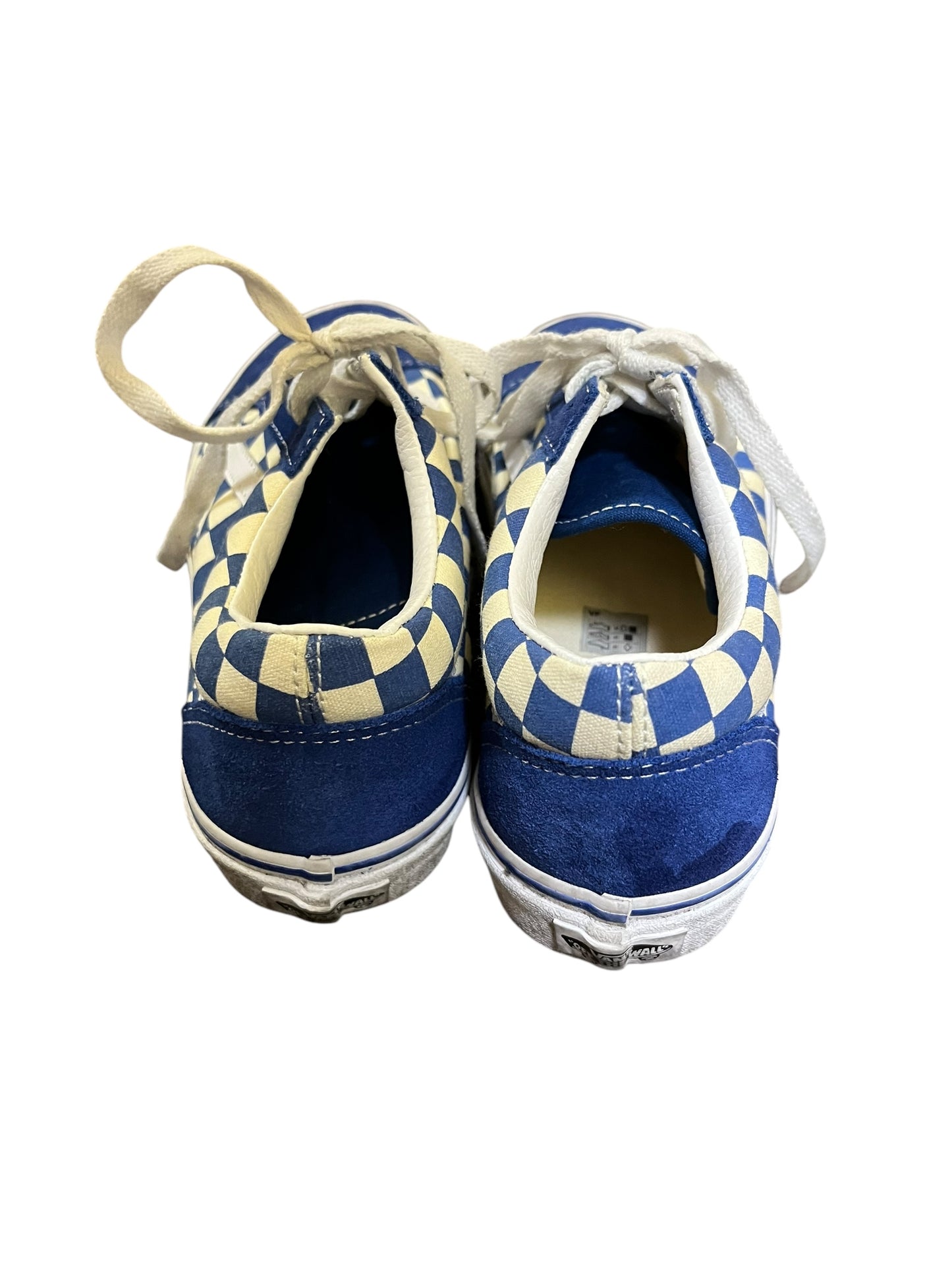 blue Vans Sneakers, 7