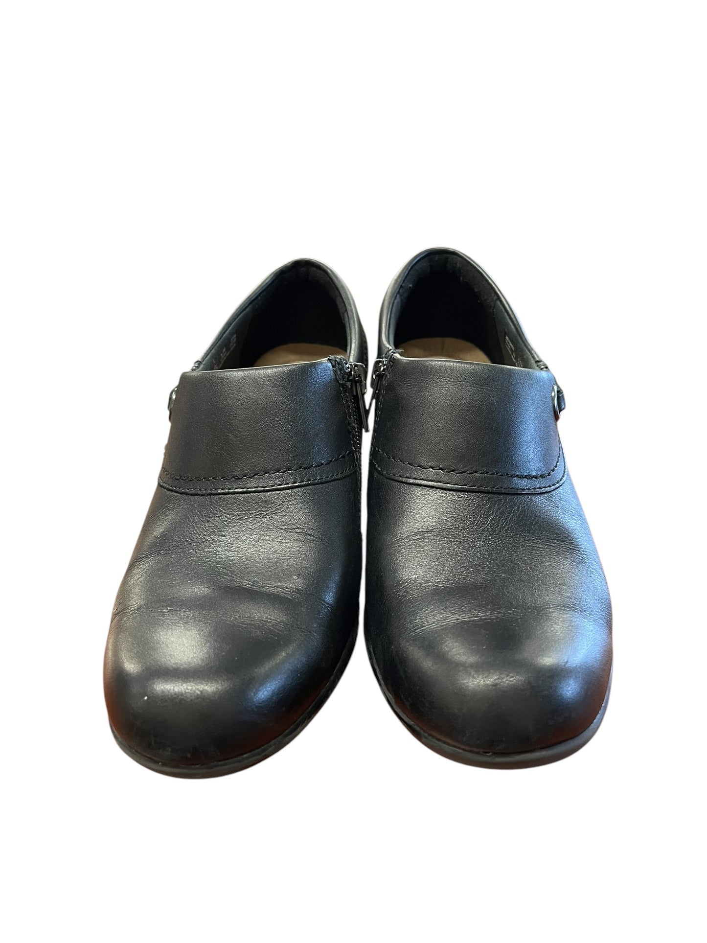 Black Clarks Sneakers, 8.5