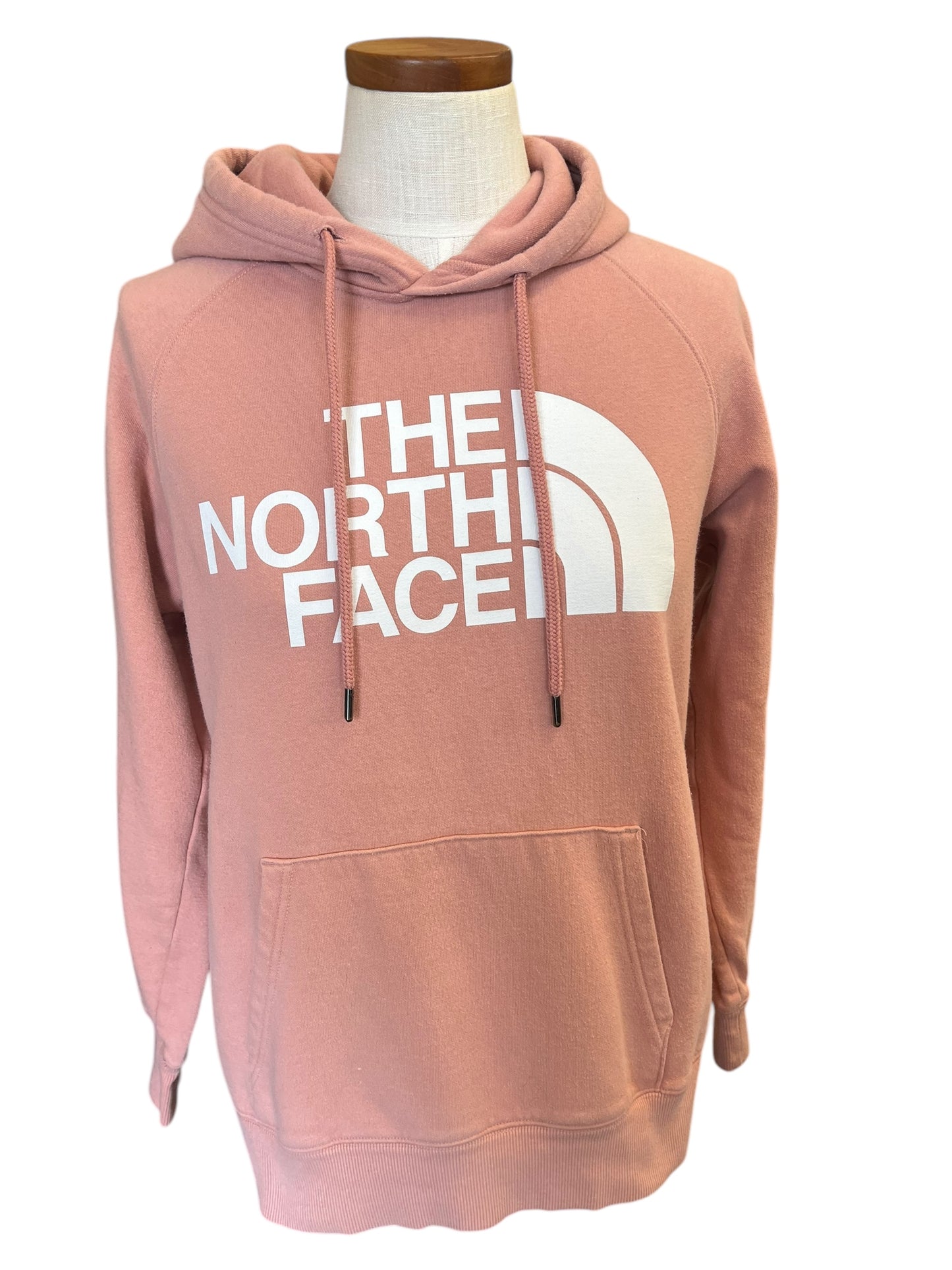 Peach The North Face Sweatshirt, Small