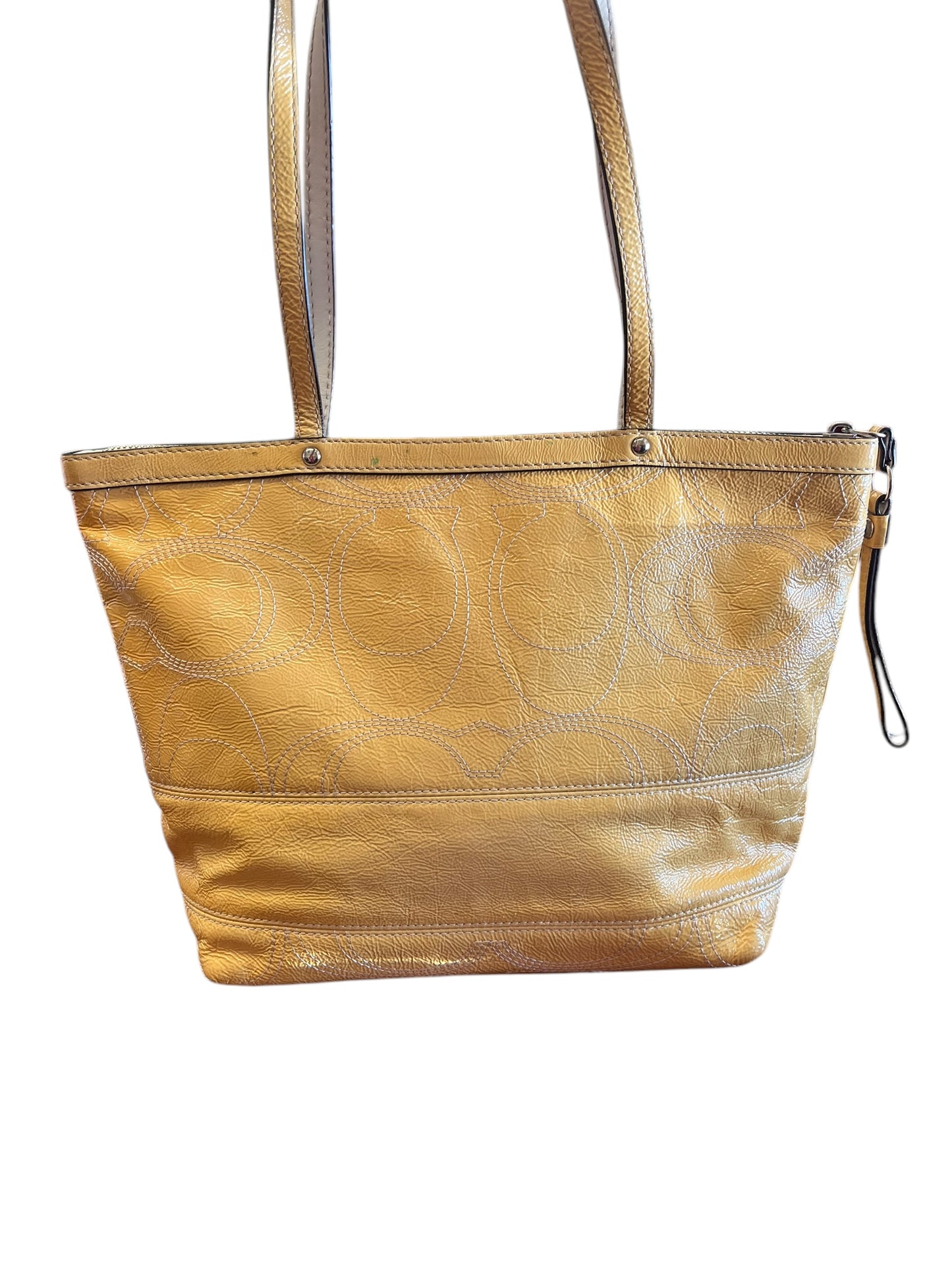 yellow Coach Purse