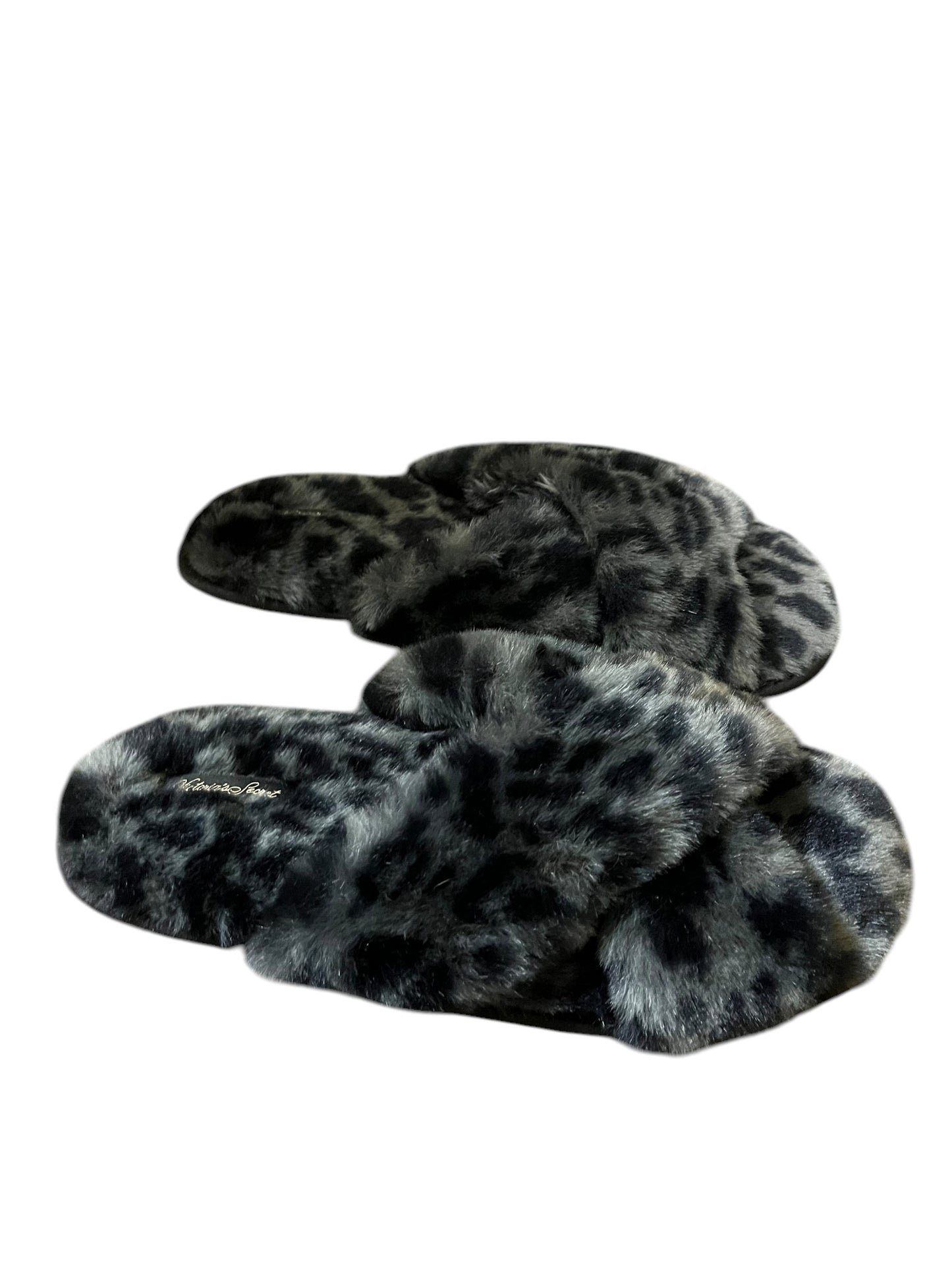 Leopard Victoria Secret slippers, Large