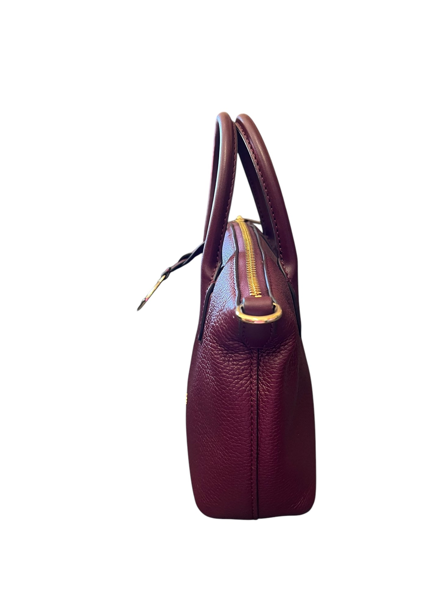 wine-red Michael Kors Purse