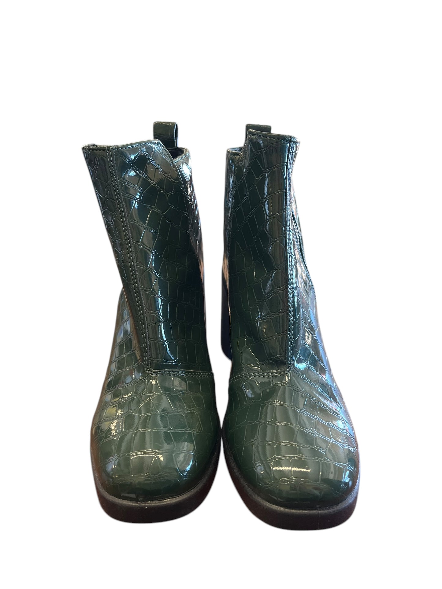 Green TopShop Boots, 37