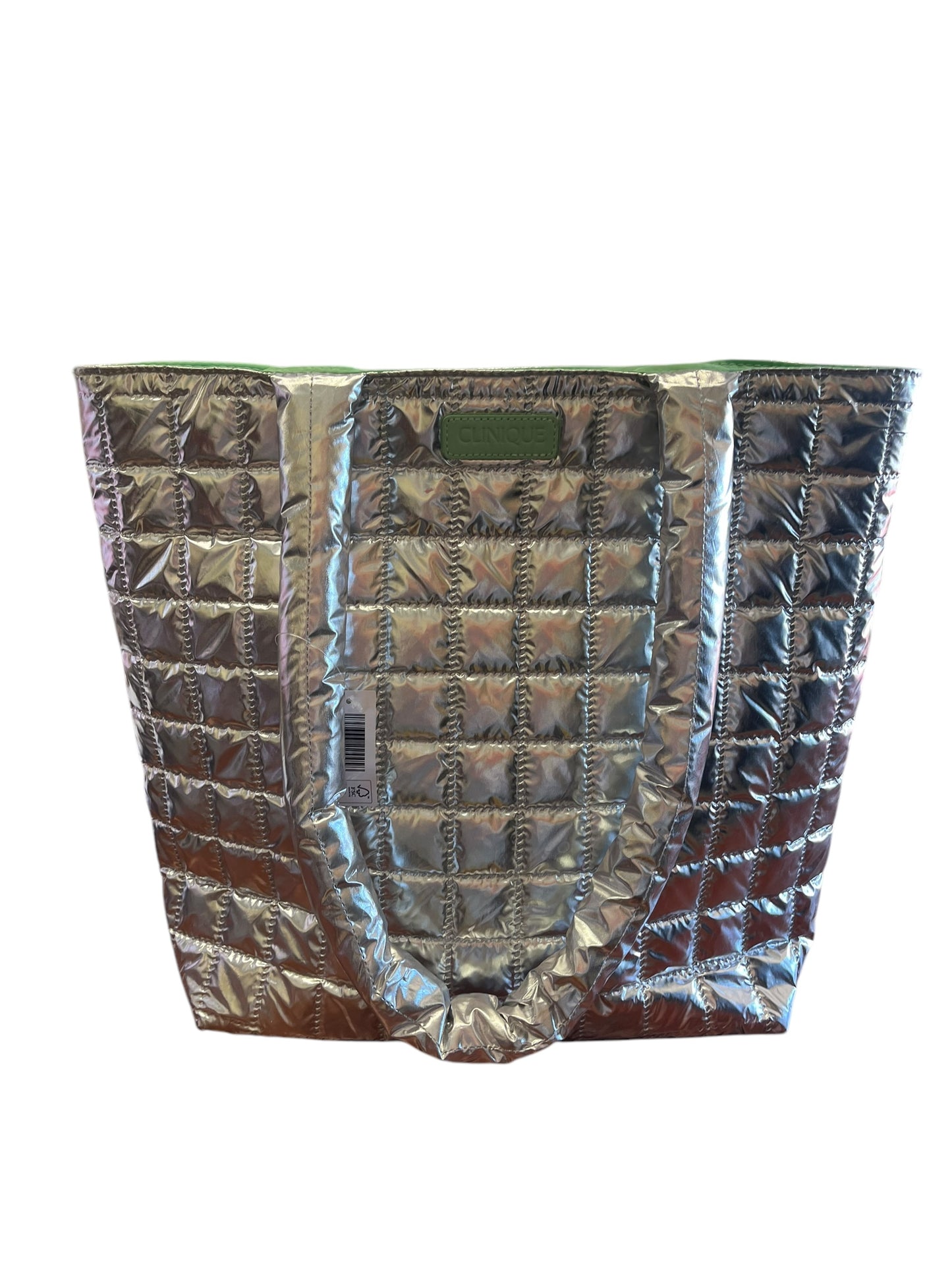 silver Clinique Purse