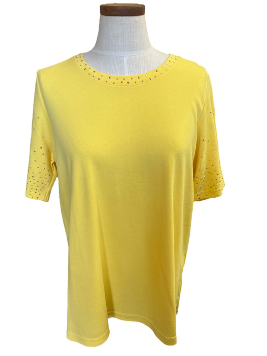 Yellow Quacker Factory Women's top, Large