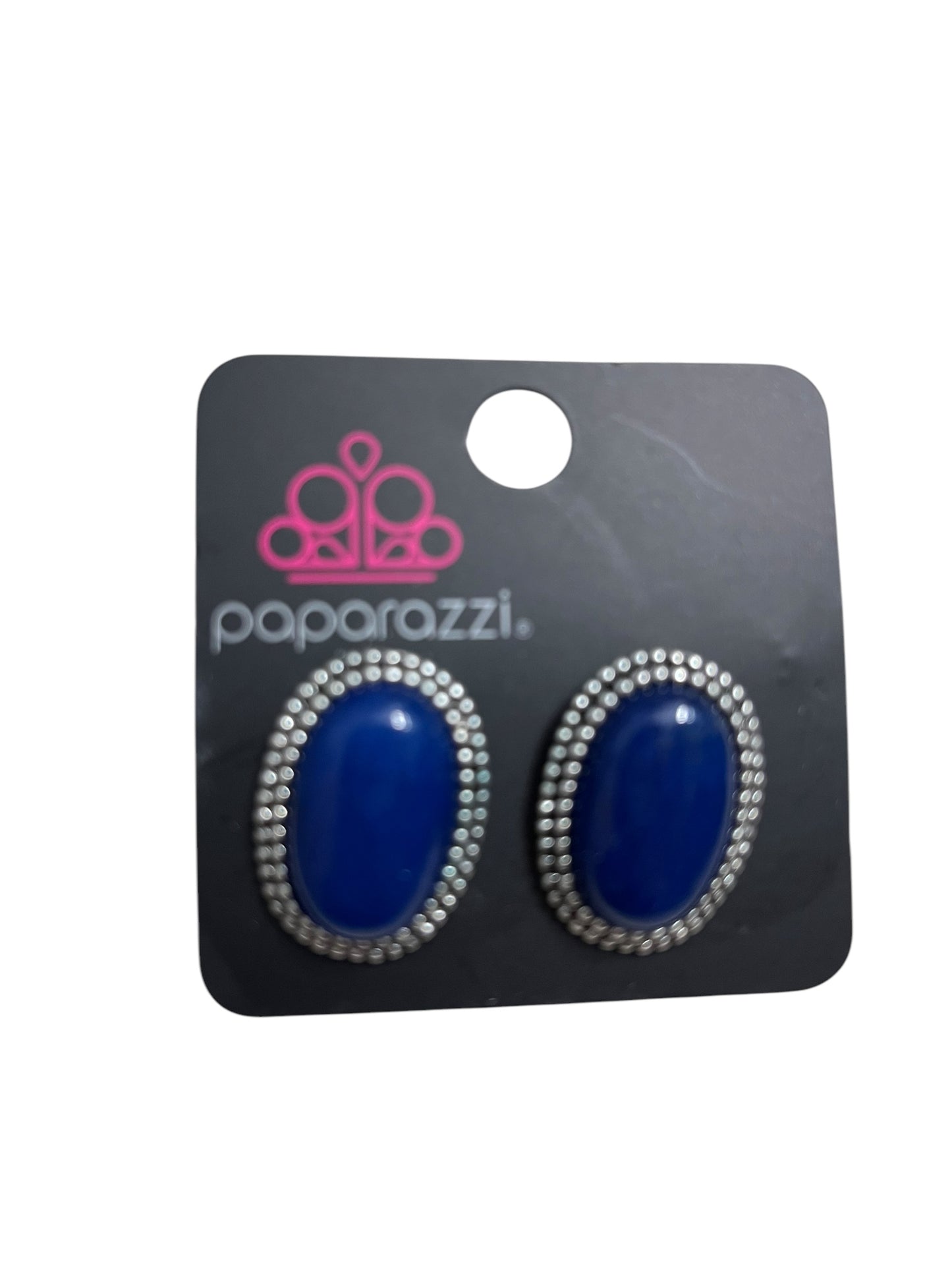 silver Paparazzi earrings