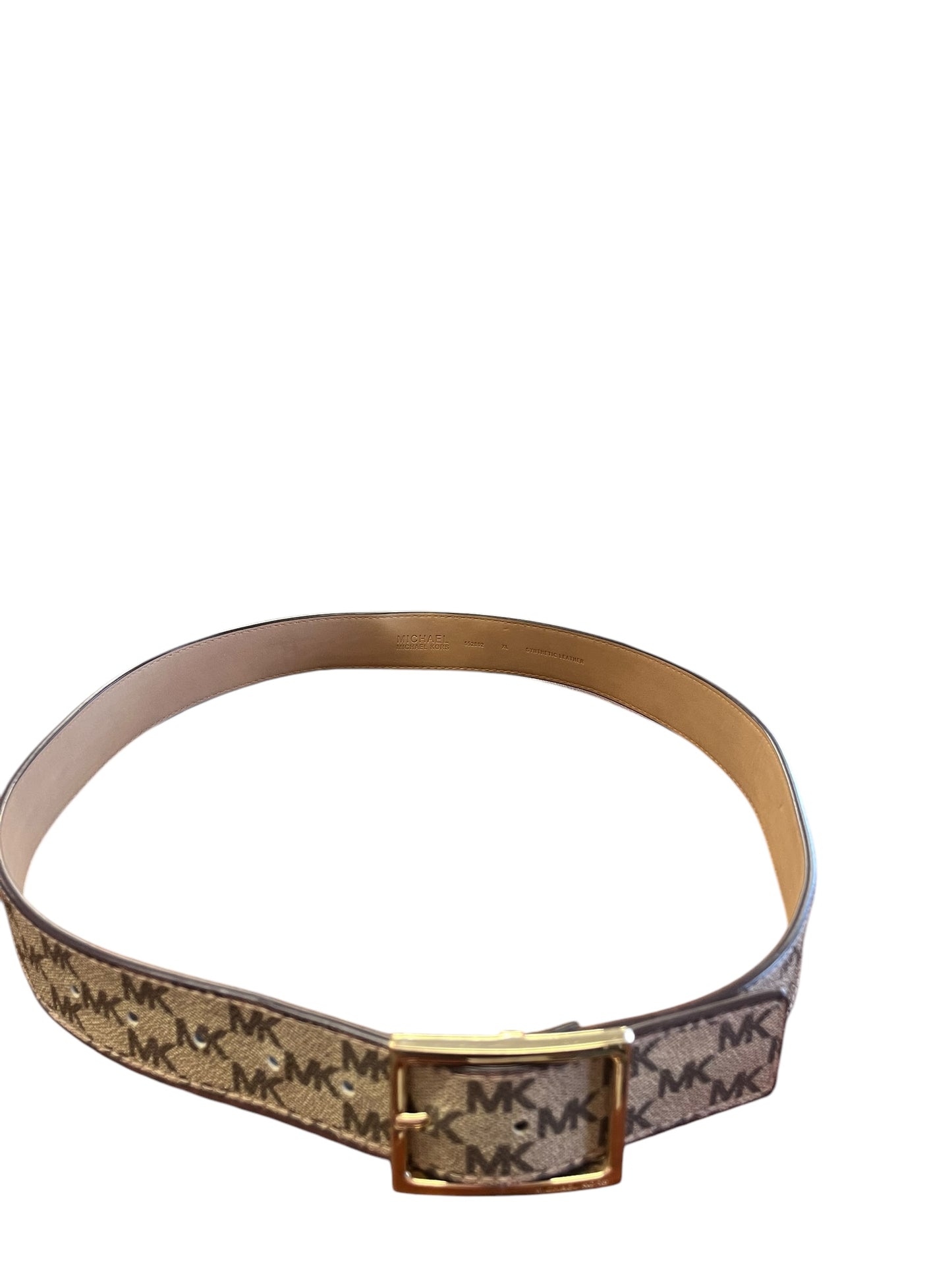 Tan Michael Michael Kors belt, XL