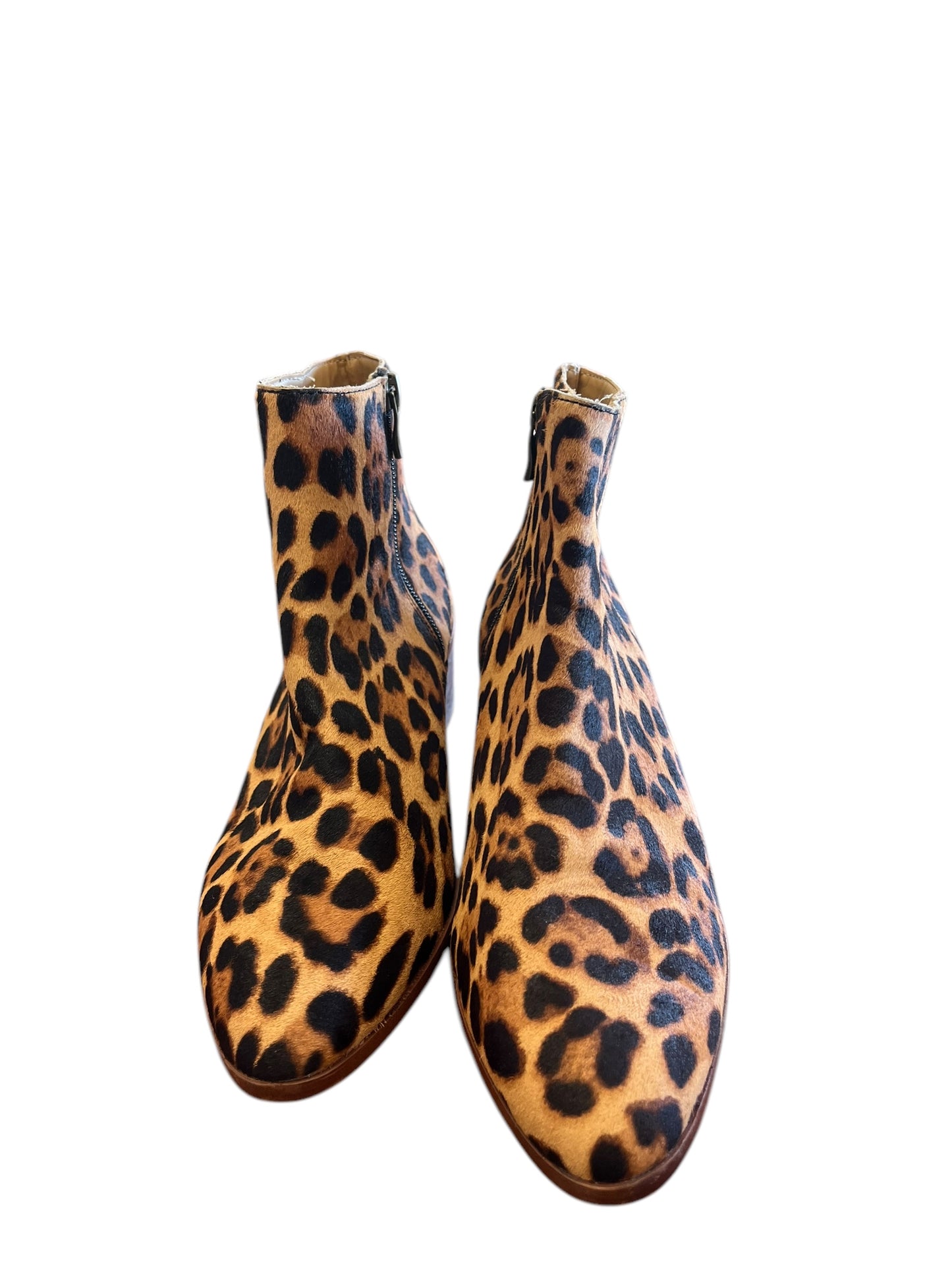 Leopard J. Crew Boots, 7