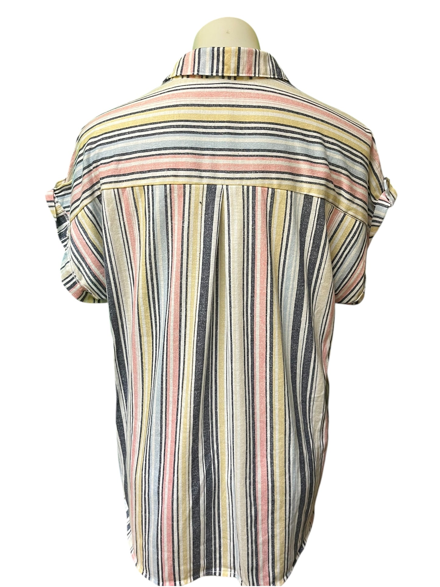 striped Eden & Olivia Women's top, 2XL