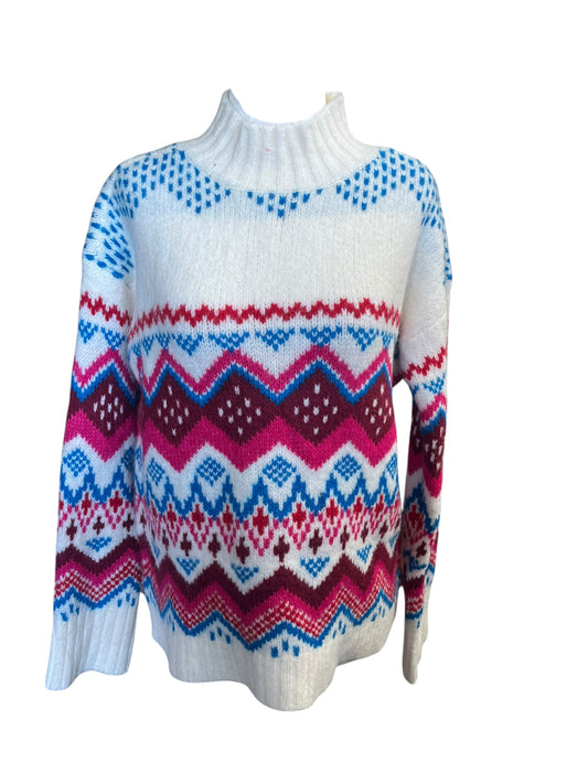 White Loft Sweater, xs