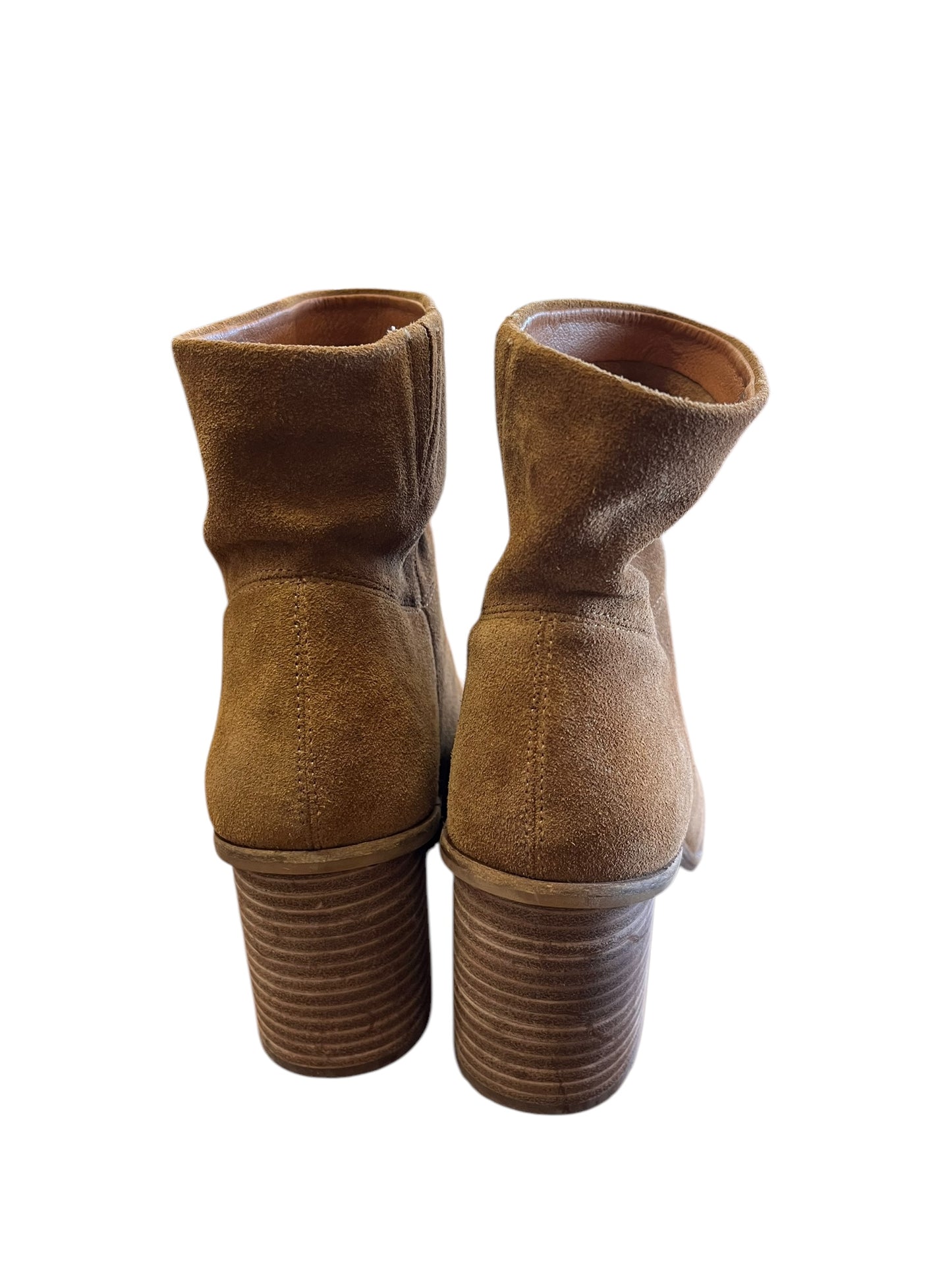 Tan Lucky Brand Boots, 8.5