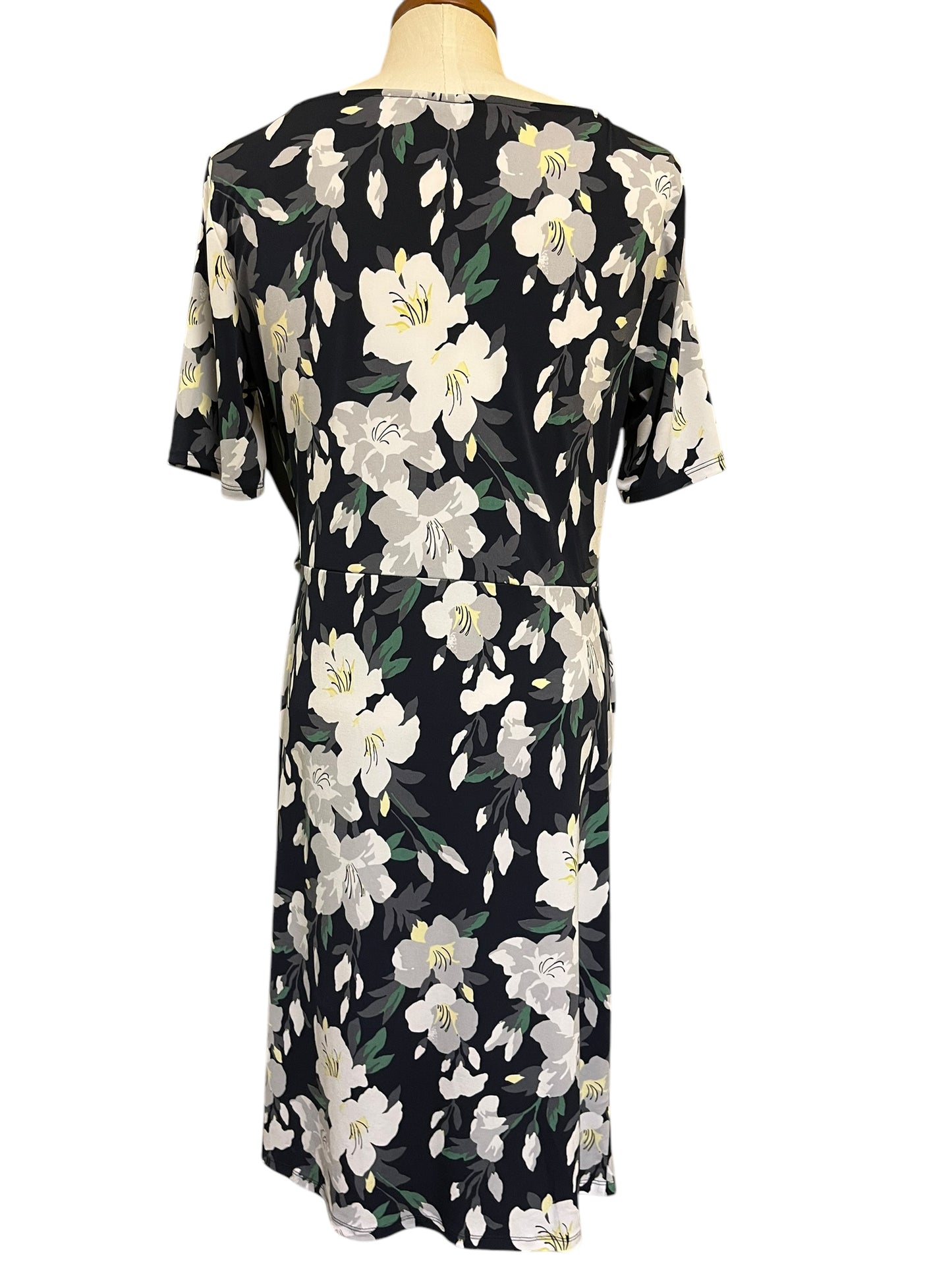 navy floral Ann Taylor Dress, m