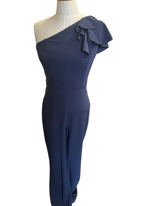 Navy Sugar Poison Jumpsuit, xs