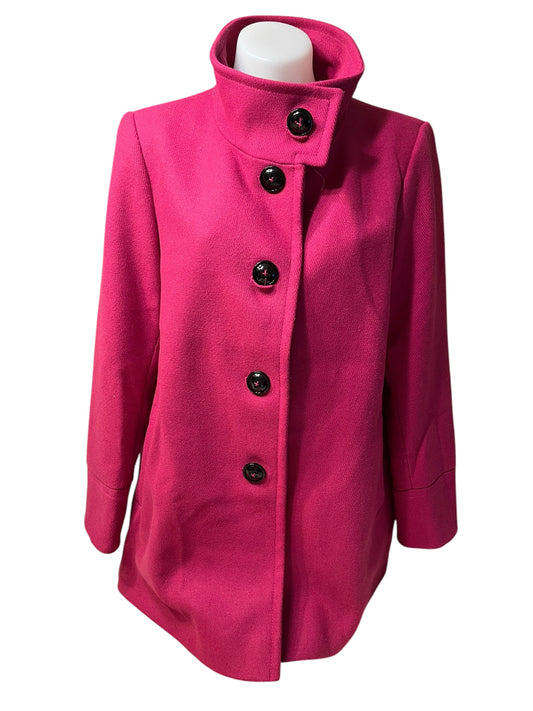 Pink Larry Levine Coat, Large