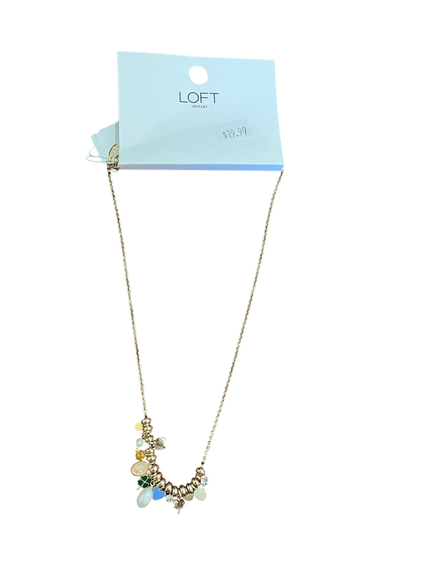 gold color Loft Necklace