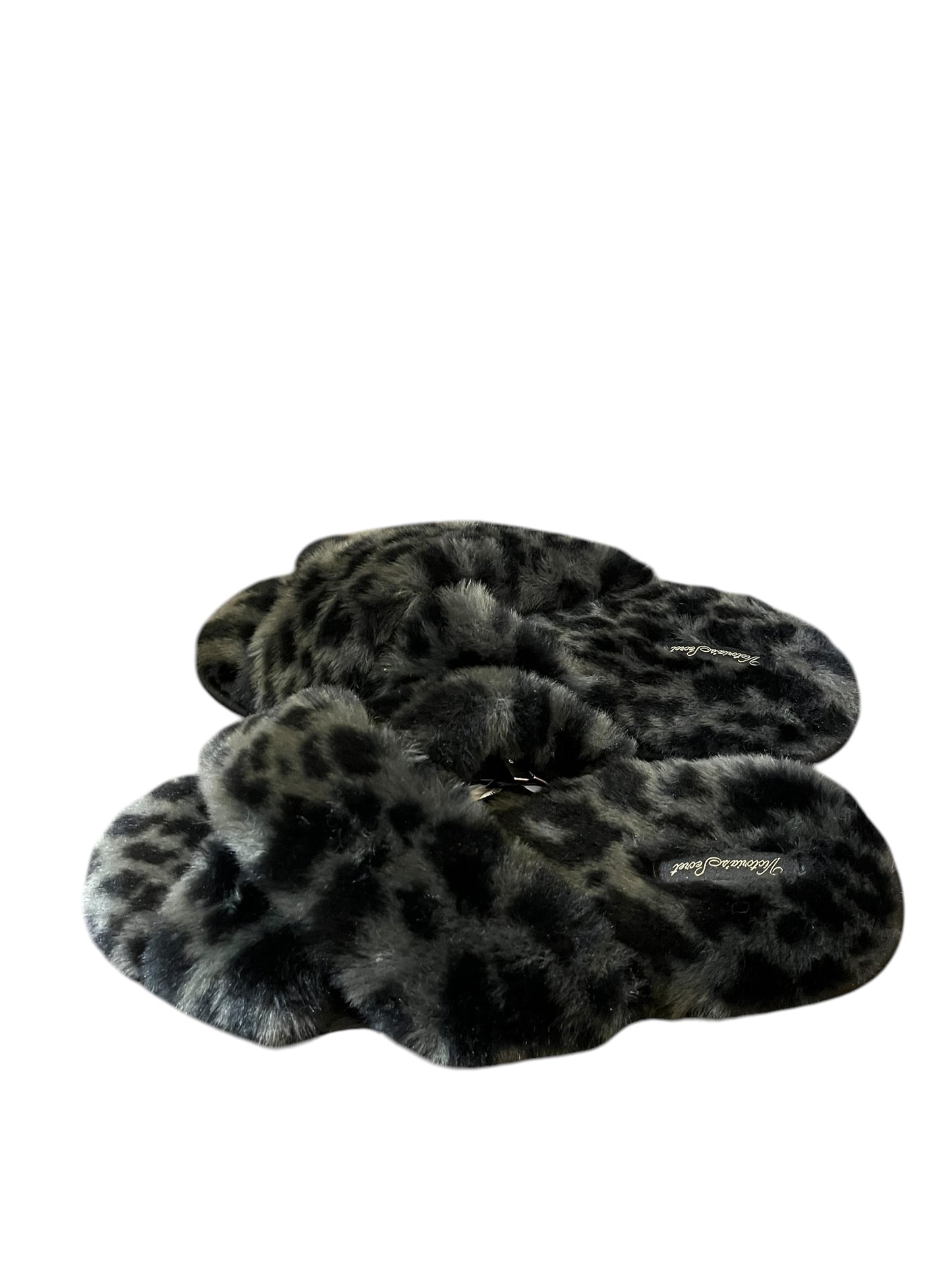 Leopard Victoria Secret slippers, Large