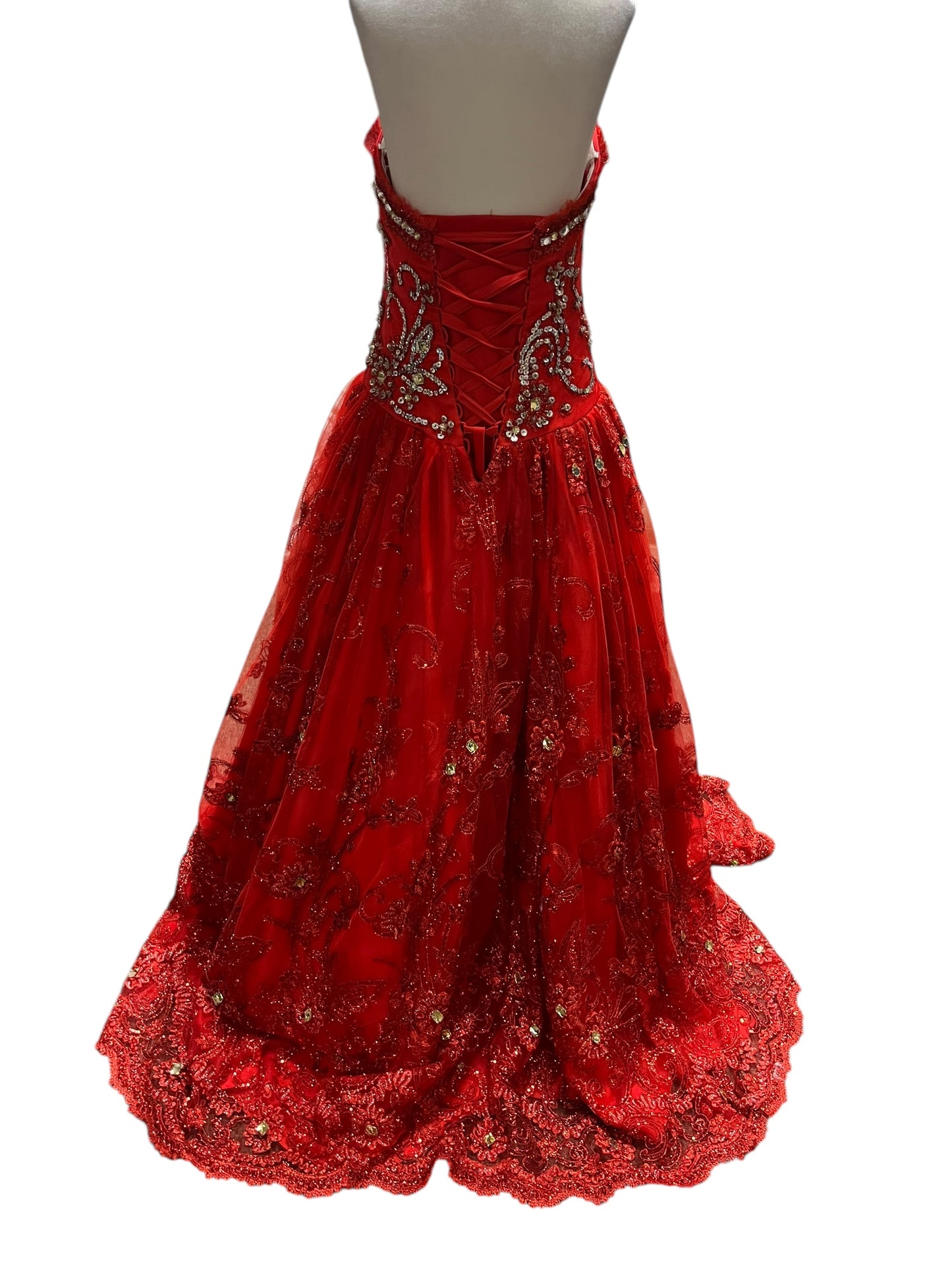 Red Mary's Formal Dress, 8