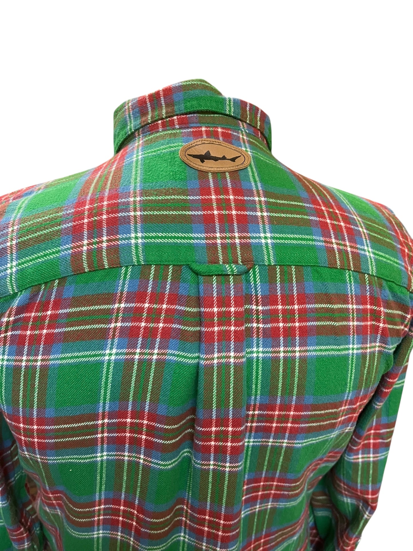 green plaid Woolrich Men's Tops, Small