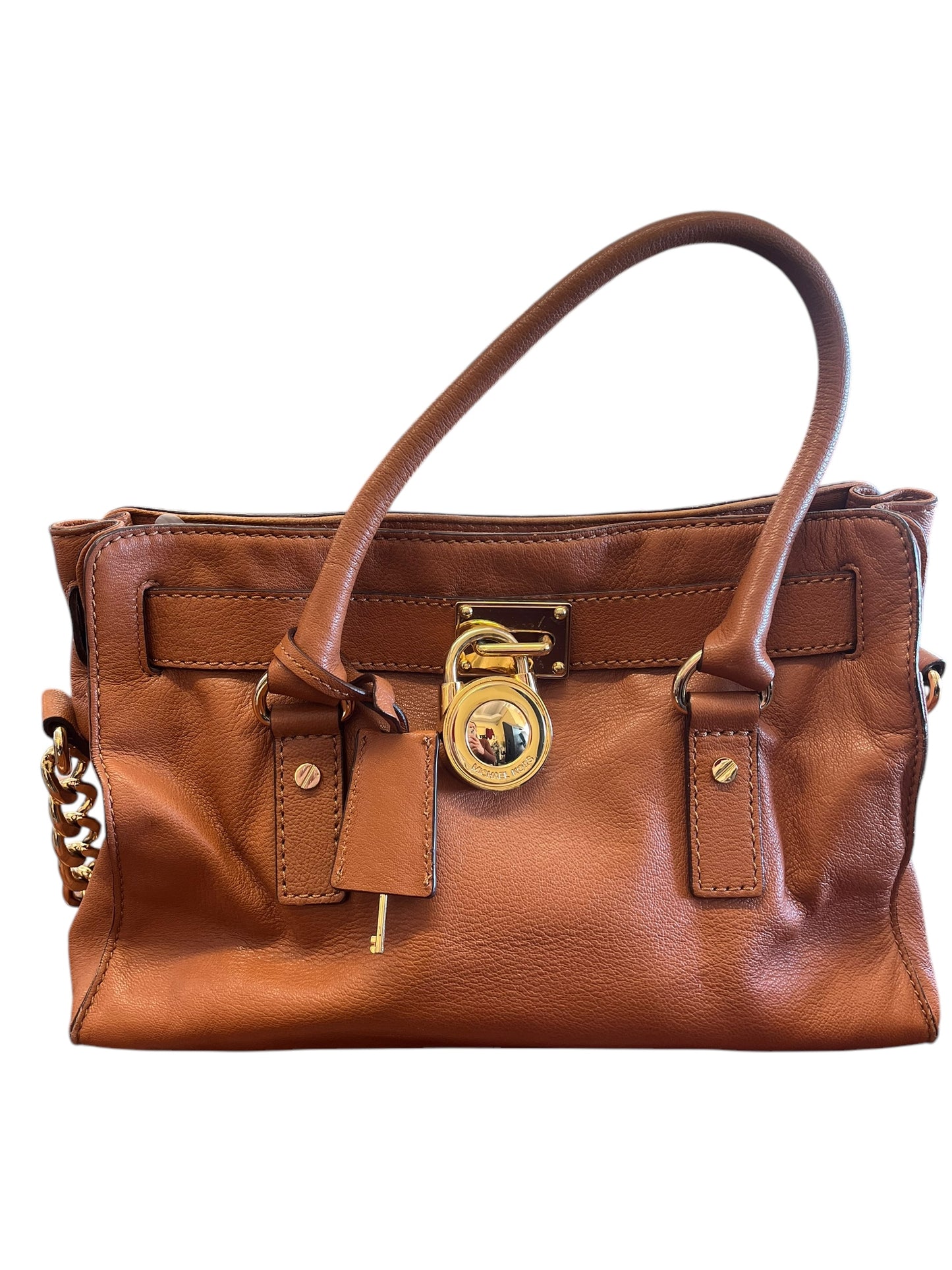 Camel Michael Kors Purse