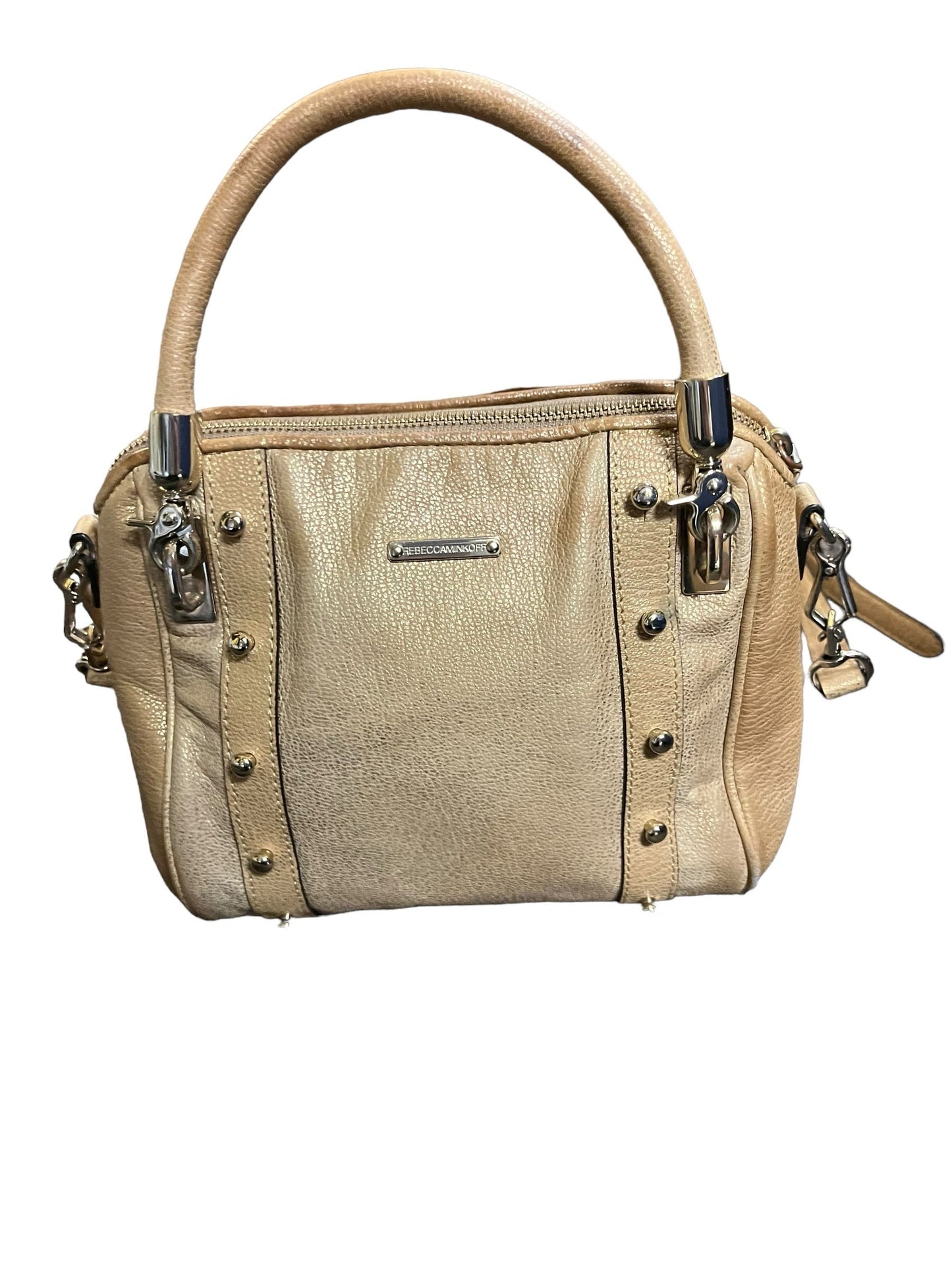 Gold Rebecca Minkoff Purse