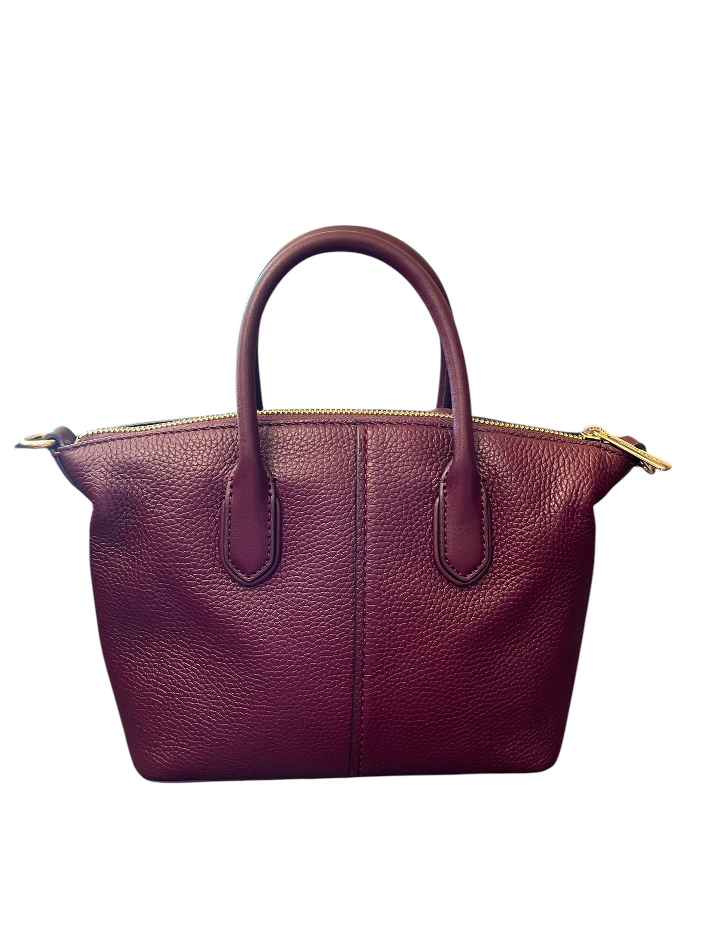 wine-red Michael Kors Purse