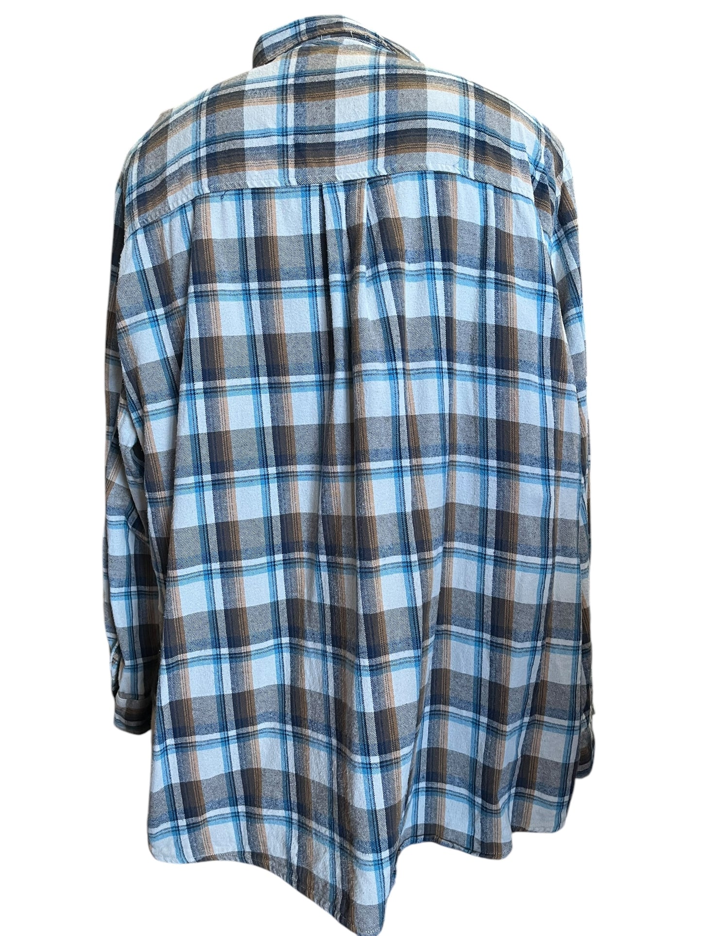 Brown Plaid CottonOn Men's Tops, Large