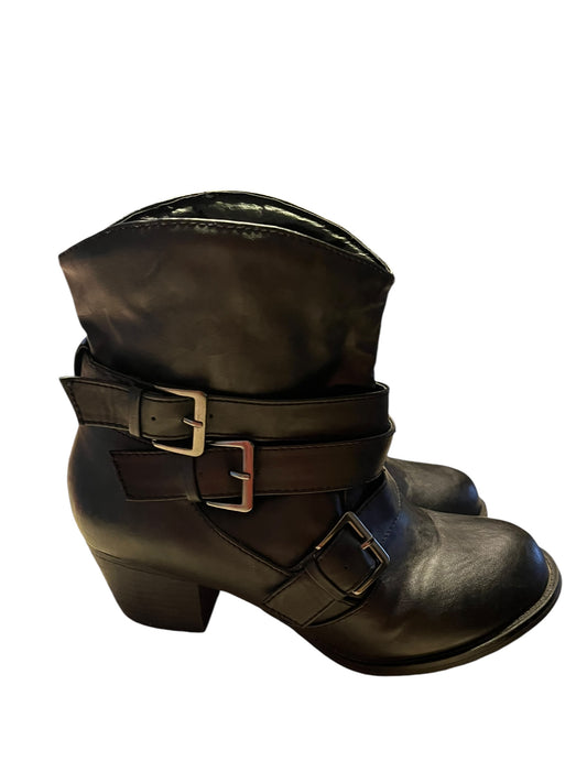 Black Mudd Boots, 8